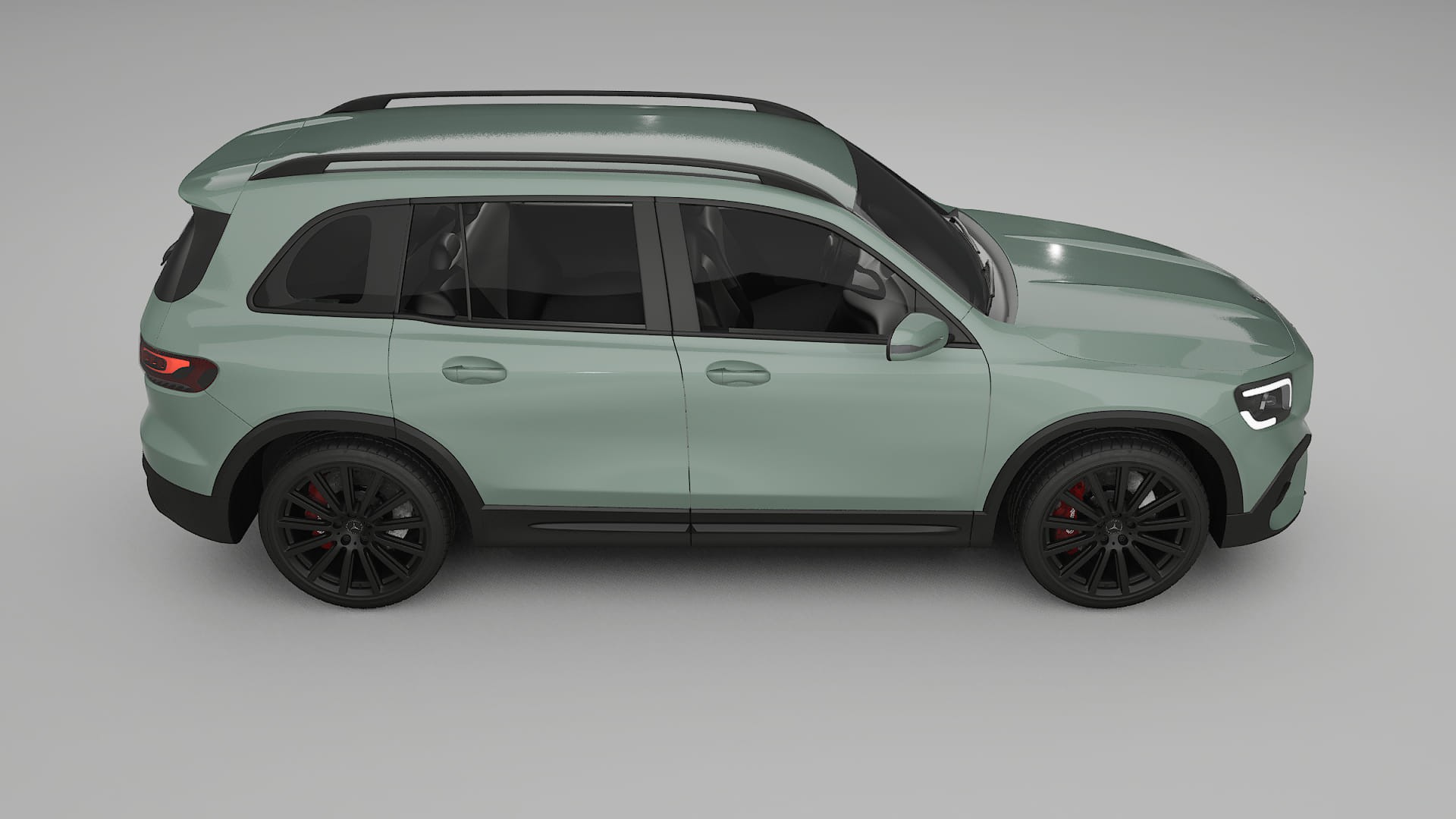 Mercedes AMG GLB Film de Protecție pentru Vopsea TPU | CINDER PPF cu Schimbare de Culoare – Kit Complet Predecupat