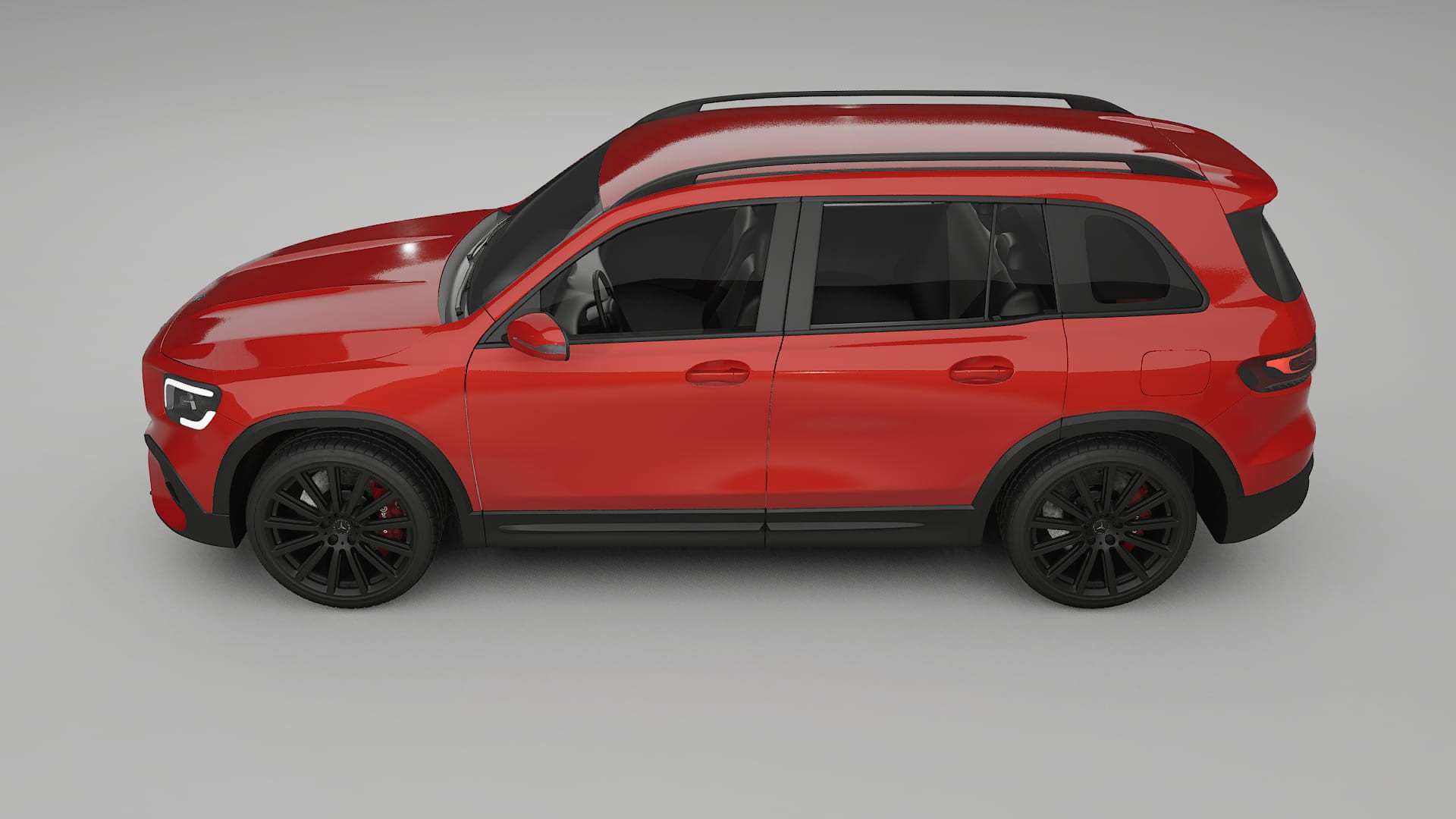 Mercedes AMG GLB Film de Protecție pentru Vopsea TPU | BLAZE PPF cu Schimbare de Culoare – Kit Complet Predecupat