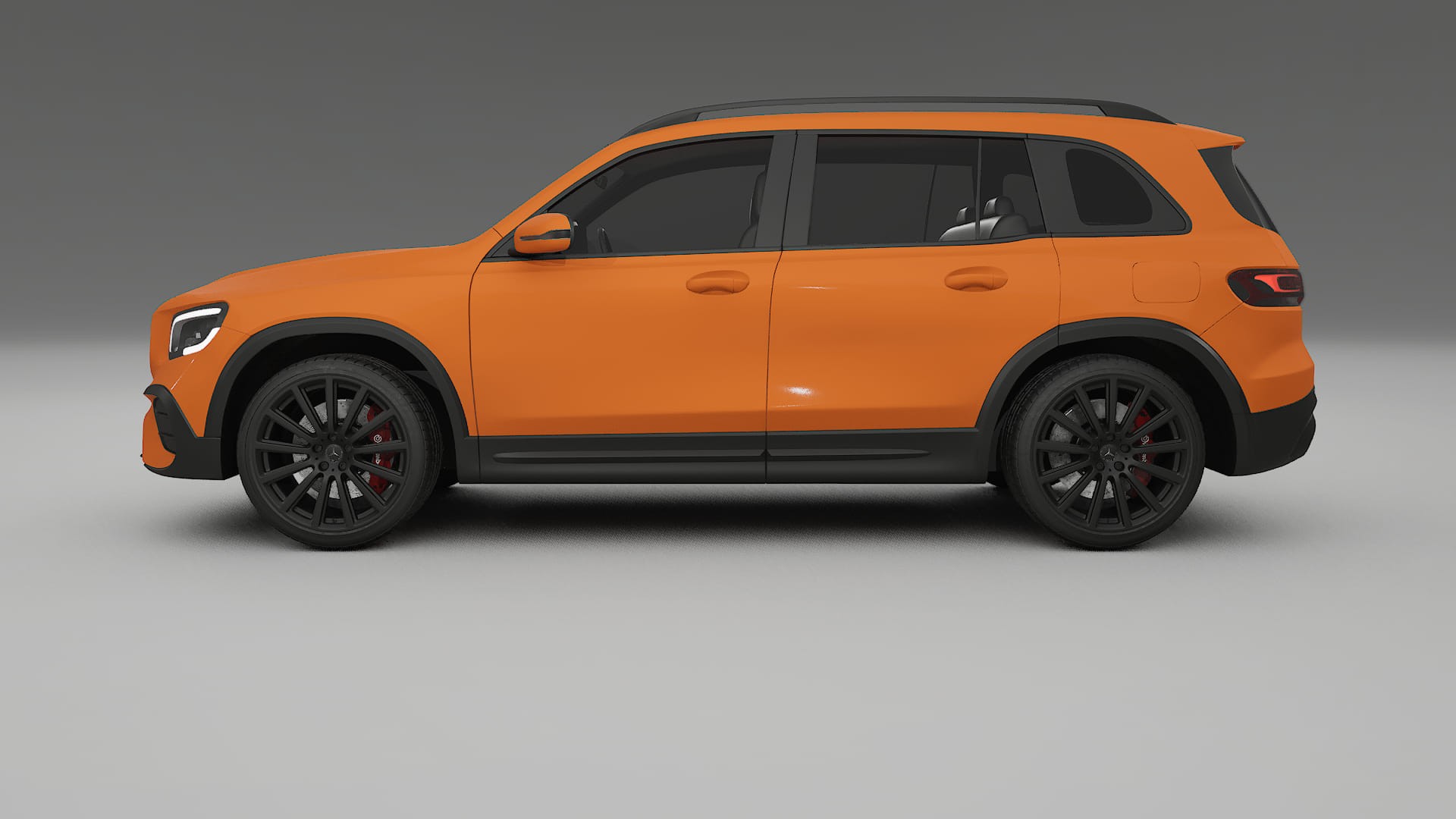 Mercedes AMG GLB Film de Protecție pentru Vopsea TPU | ROCKET PPF cu Schimbare de Culoare – Kit Complet Predecupat