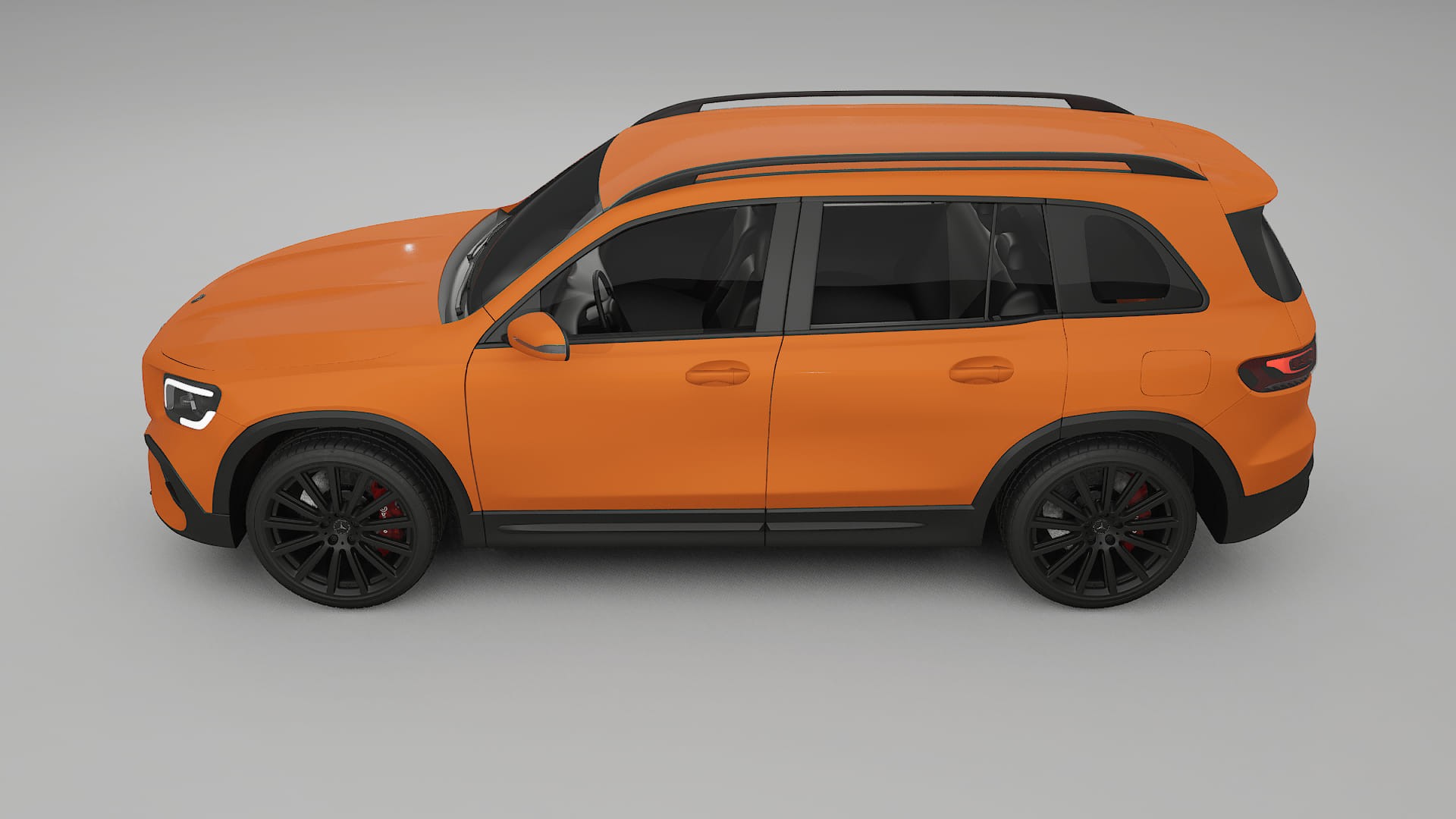 Mercedes AMG GLB Film de Protecție pentru Vopsea TPU | ROCKET PPF cu Schimbare de Culoare – Kit Complet Predecupat