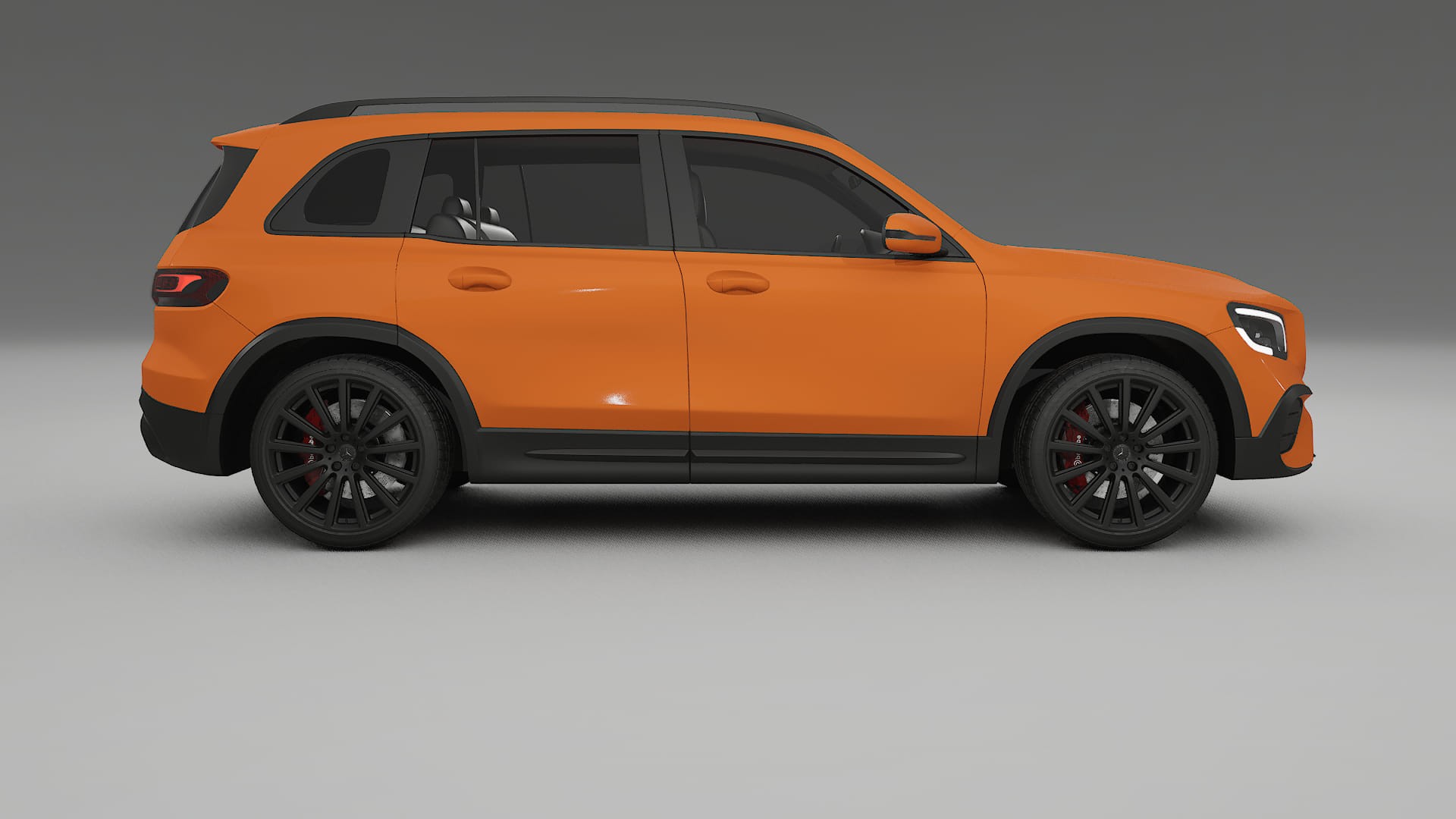 Mercedes AMG GLB Film de Protecție pentru Vopsea TPU | ROCKET PPF cu Schimbare de Culoare – Kit Complet Predecupat