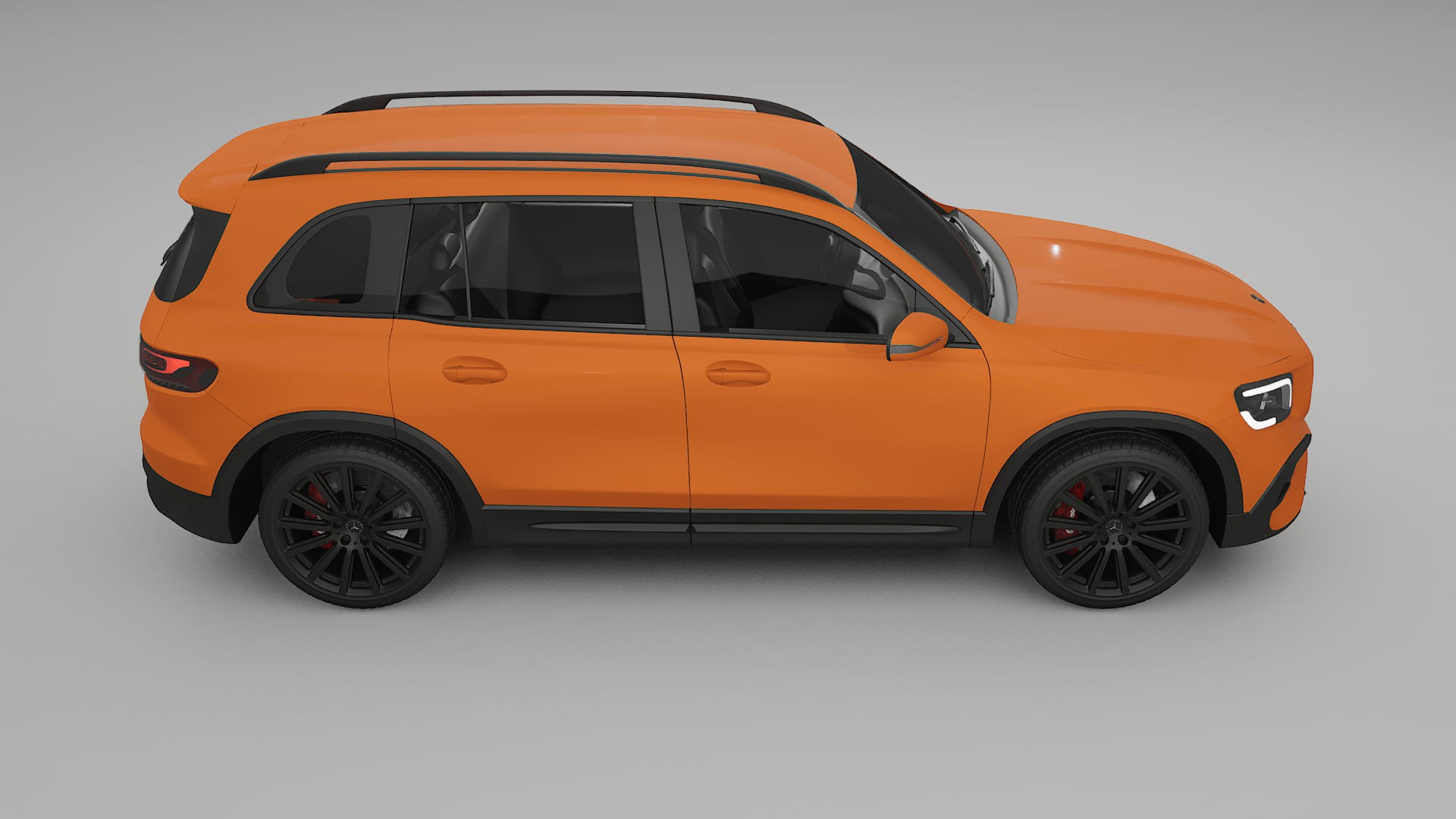 Mercedes AMG GLB Film de Protecție pentru Vopsea TPU | ROCKET PPF cu Schimbare de Culoare – Kit Complet Predecupat