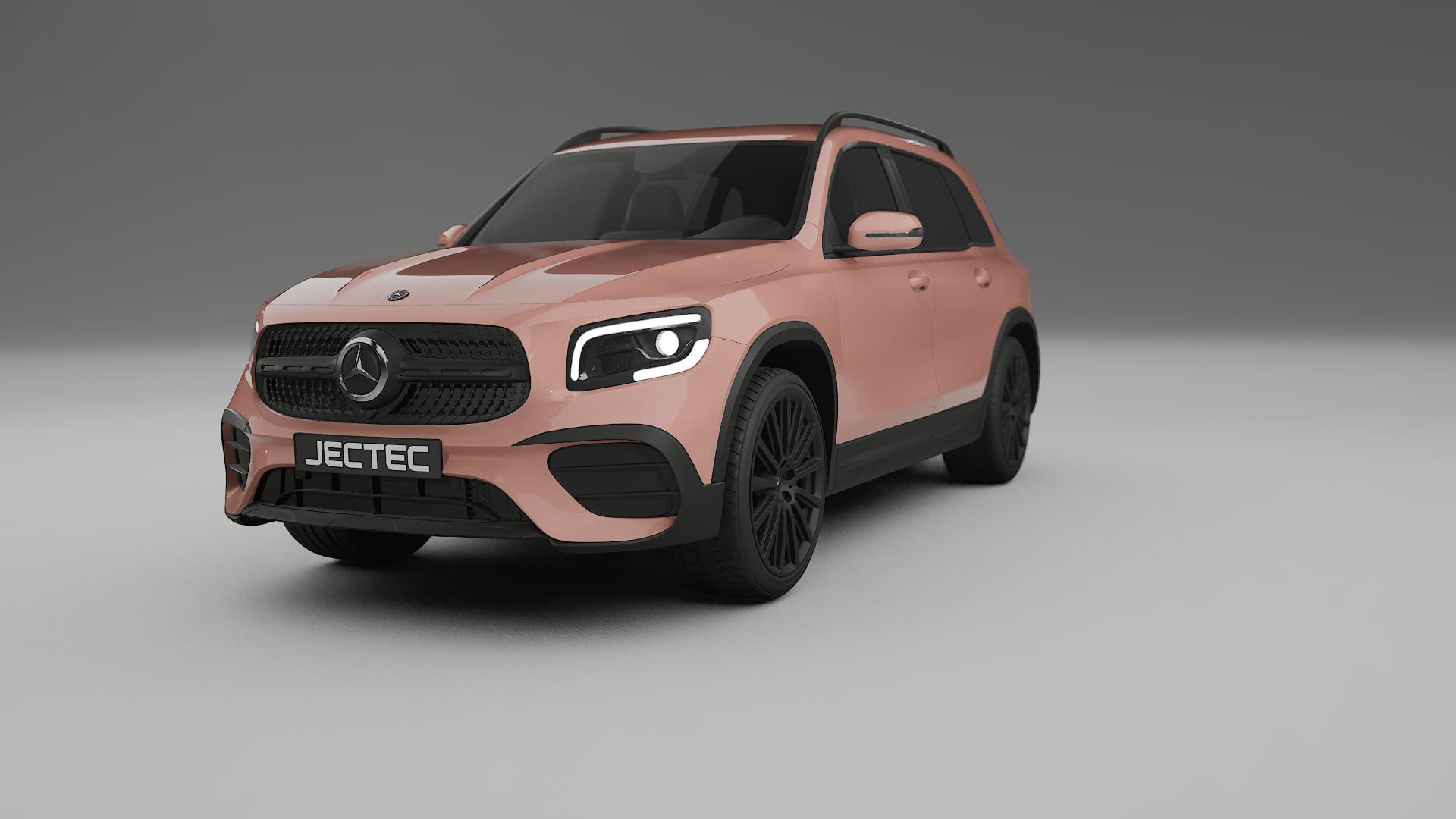Mercedes AMG GLB Film de Protecție pentru Vopsea TPU | BLUSH PPF cu Schimbare de Culoare – Kit Complet Predecupat