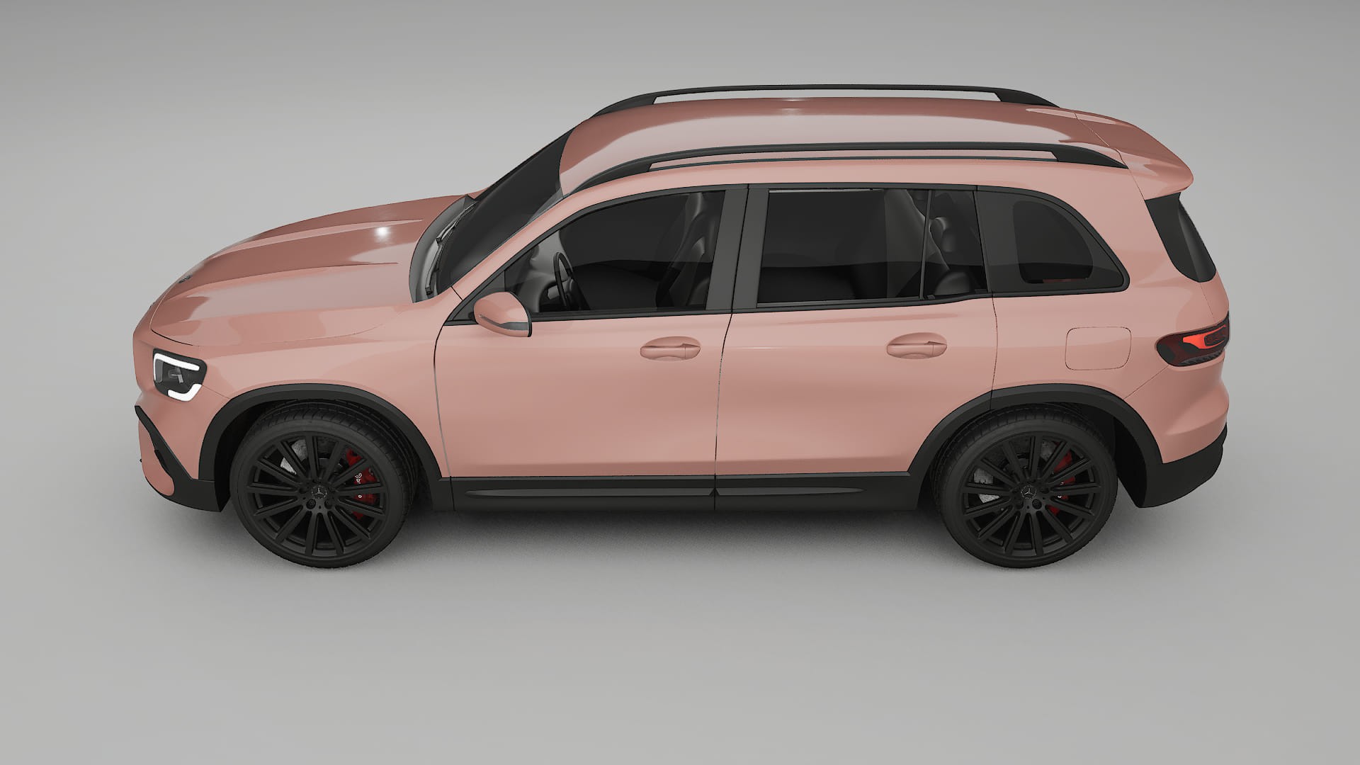 Mercedes AMG GLB Film de Protecție pentru Vopsea TPU | BLUSH PPF cu Schimbare de Culoare – Kit Complet Predecupat