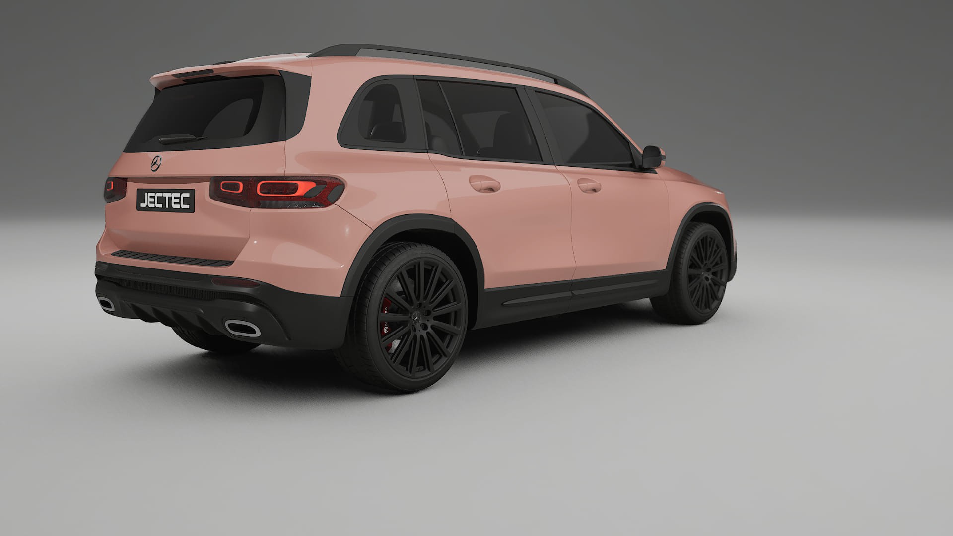 Mercedes AMG GLB Film de Protecție pentru Vopsea TPU | BLUSH PPF cu Schimbare de Culoare – Kit Complet Predecupat