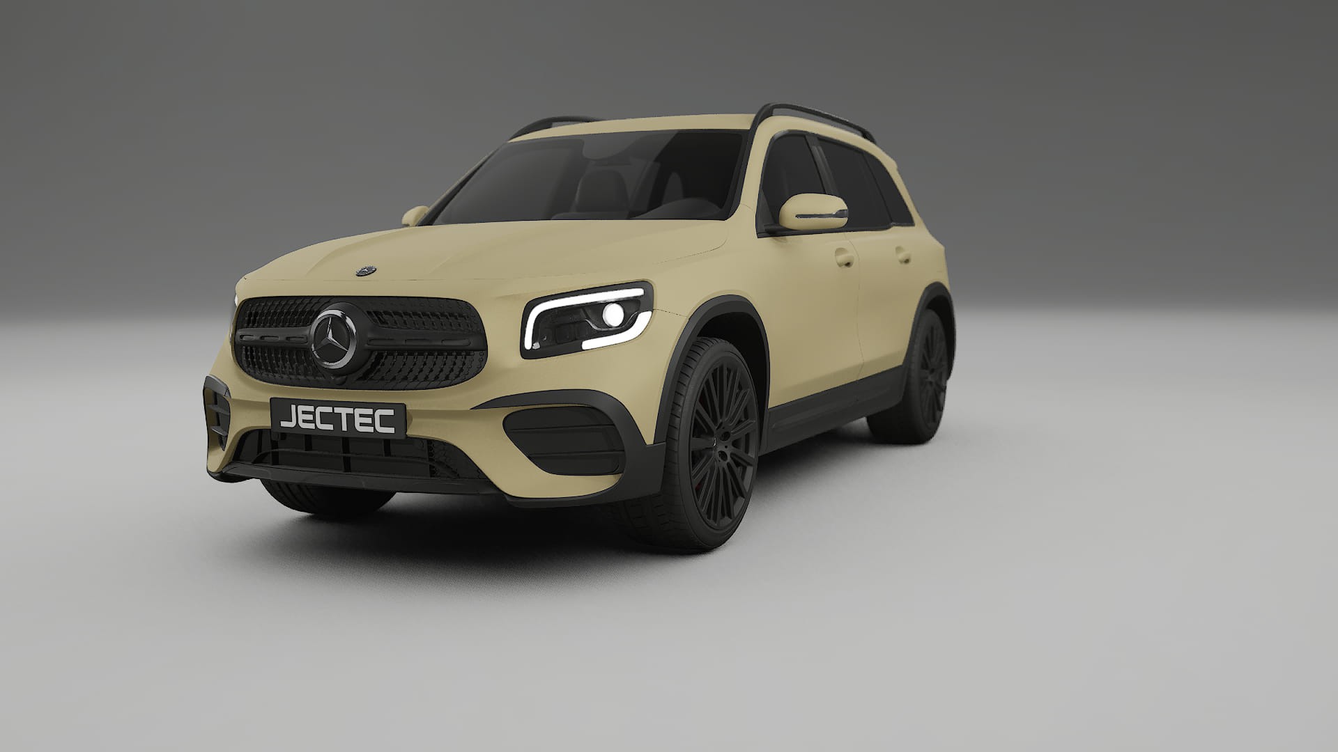 Mercedes AMG GLB Film de Protecție pentru Vopsea TPU | SAND PPF cu Schimbare de Culoare – Kit Complet Predecupat