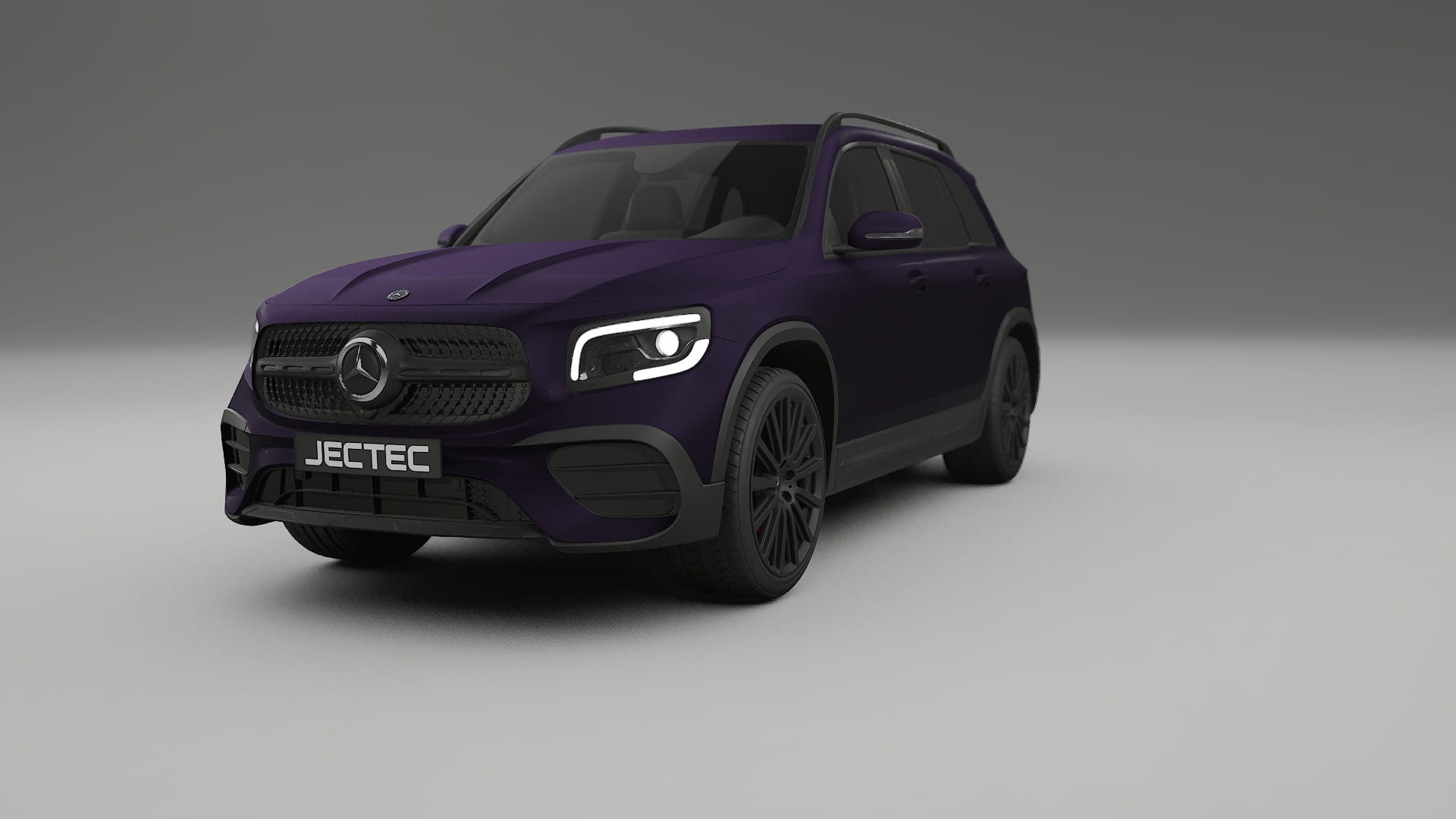 Mercedes AMG GLB Film de Protecție pentru Vopsea TPU | VIOLET PPF cu Schimbare de Culoare – Kit Complet Predecupat