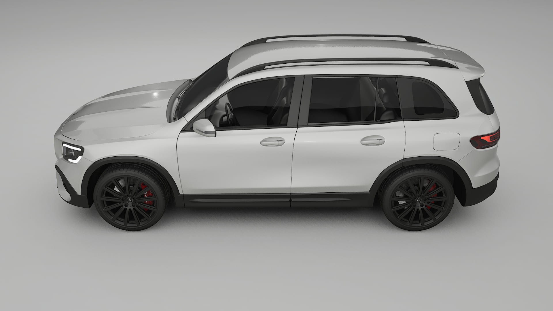 Mercedes AMG GLB Film de Protecție pentru Vopsea TPU | PEARL PPF cu Schimbare de Culoare – Kit Complet Predecupat