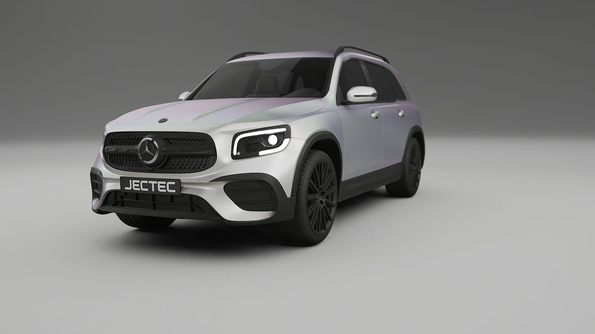 Mercedes AMG GLB Film de Protecție pentru Vopsea TPU | NEBULA PPF cu Schimbare de Culoare – Kit Complet Predecupat 2