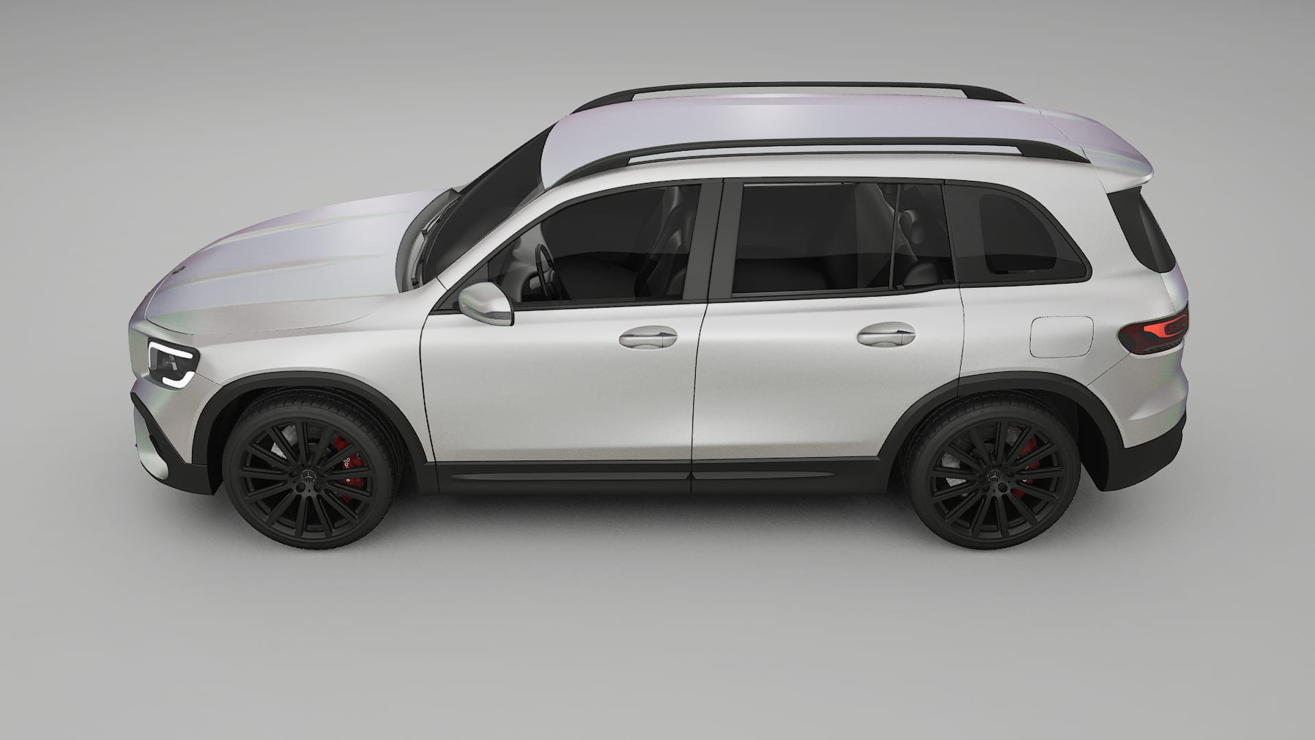 Mercedes AMG GLB Film de Protecție pentru Vopsea TPU | NEBULA PPF cu Schimbare de Culoare – Kit Complet Predecupat