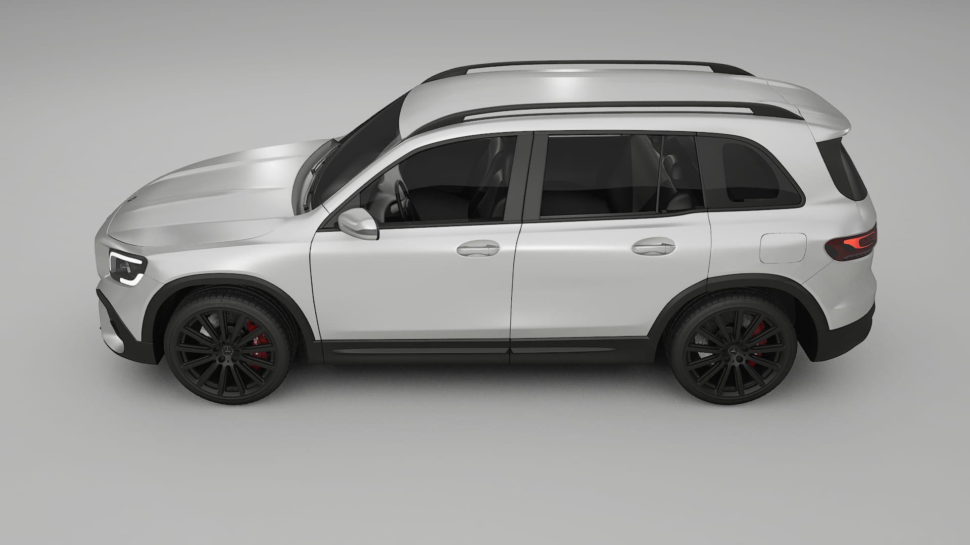 Mercedes AMG GLB Film de Protecție pentru Vopsea TPU | OPAL PPF cu Schimbare de Culoare – Kit Complet Predecupat