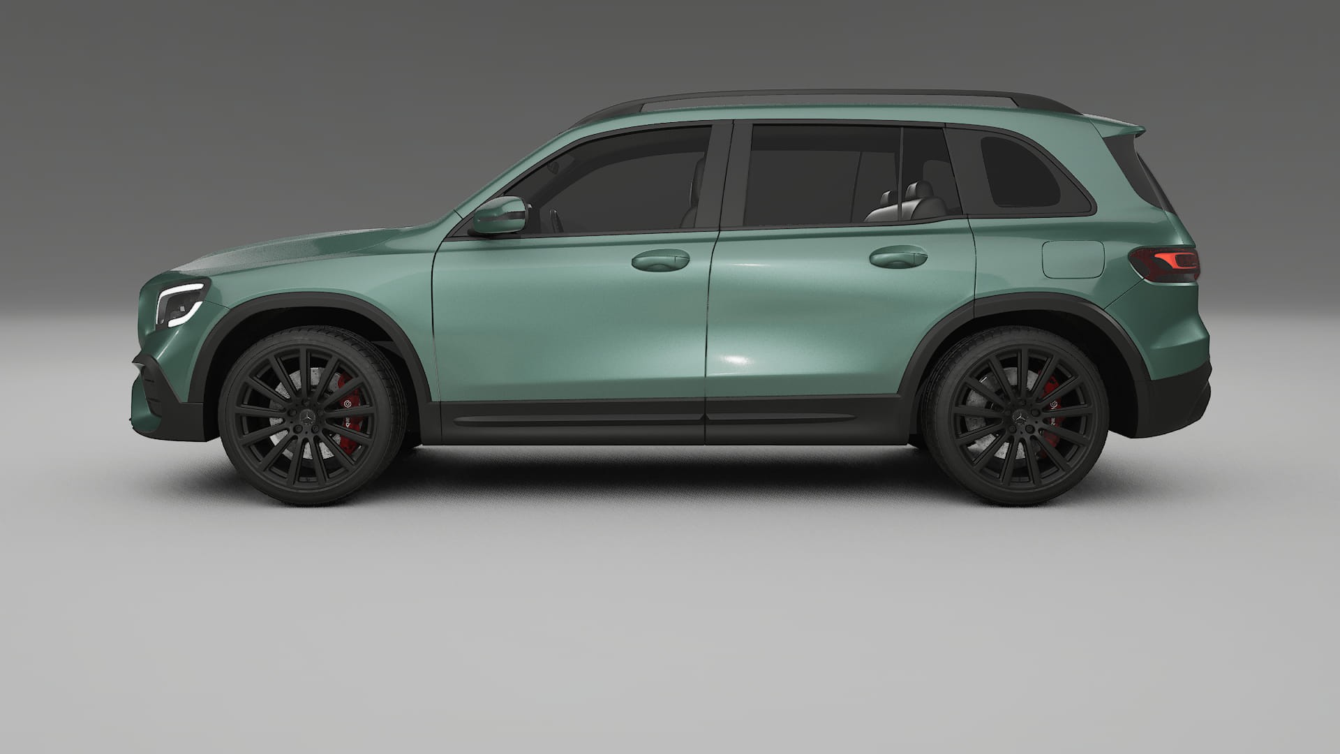 Mercedes AMG GLB Film de Protecție pentru Vopsea TPU | EVERGREEN PPF cu Schimbare de Culoare – Kit Complet Predecupat