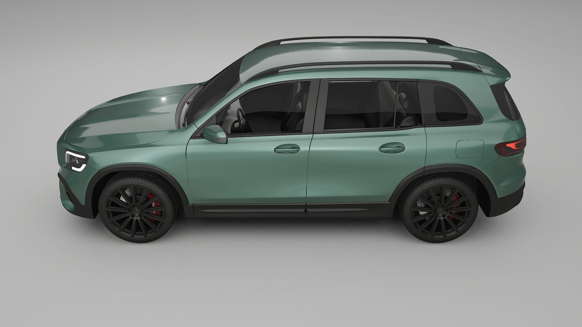 Mercedes AMG GLB Film de Protecție pentru Vopsea TPU | EVERGREEN PPF cu Schimbare de Culoare – Kit Complet Predecupat