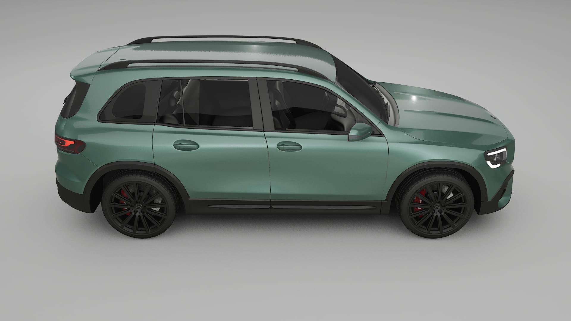 Mercedes AMG GLB Film de Protecție pentru Vopsea TPU | EVERGREEN PPF cu Schimbare de Culoare – Kit Complet Predecupat