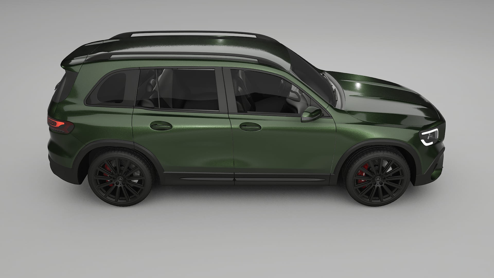 Mercedes AMG GLB Film de Protecție pentru Vopsea TPU | LAGOON PPF cu Schimbare de Culoare – Kit Complet Predecupat