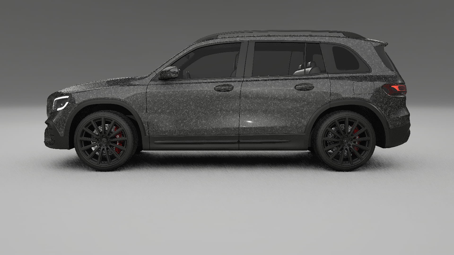 Mercedes AMG GLB Film de Protecție pentru Vopsea TPU | FORGED S PPF cu Schimbare de Culoare – Kit Complet Predecupat