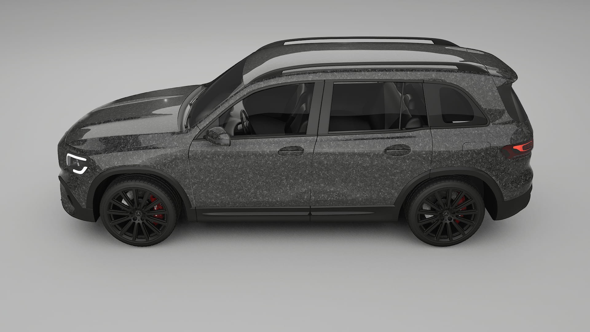 Mercedes AMG GLB Film de Protecție pentru Vopsea TPU | FORGED S PPF cu Schimbare de Culoare – Kit Complet Predecupat