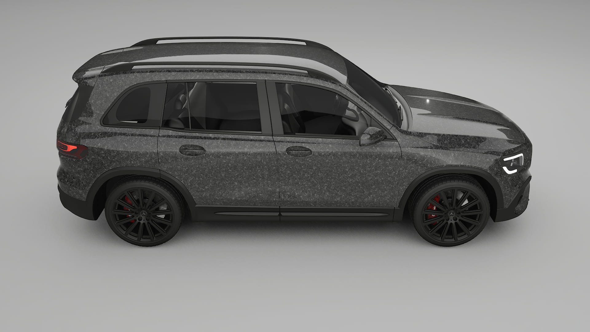 Mercedes AMG GLB Film de Protecție pentru Vopsea TPU | FORGED S PPF cu Schimbare de Culoare – Kit Complet Predecupat