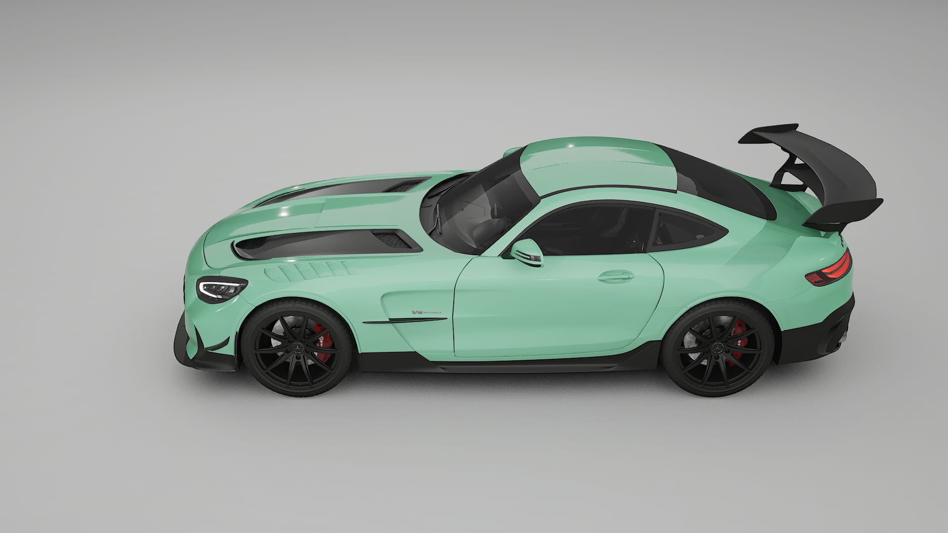 Mercedes AMG GT Black Series C192 Coupe Film de Protecție pentru Vopsea TPU | DUSTY PPF cu Schimbare de Culoare – Kit Complet