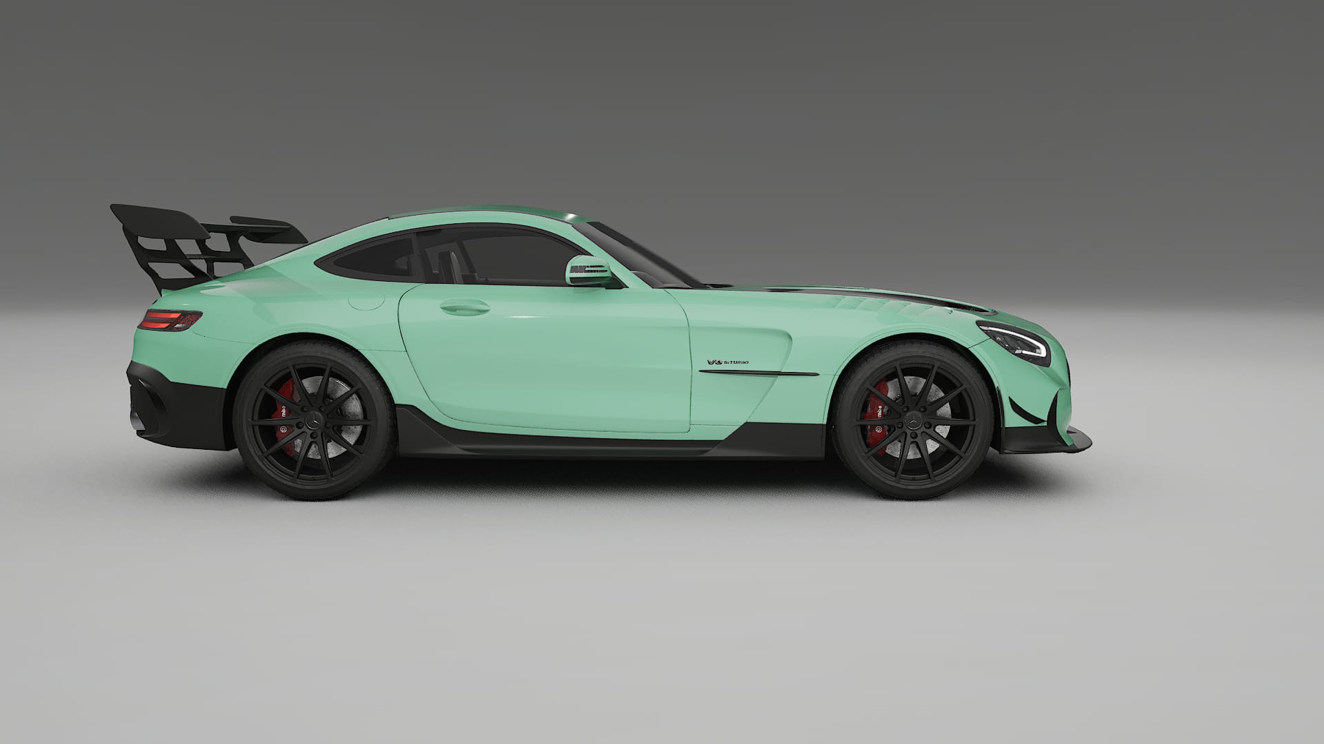 Mercedes AMG GT Black Series C192 Coupe Film de Protecție pentru Vopsea TPU | DUSTY PPF cu Schimbare de Culoare – Kit Complet