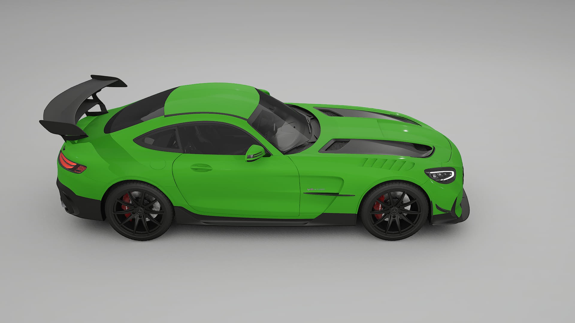 Mercedes AMG GT Black Series C192 Coupe Film de Protecție pentru Vopsea TPU | VENOM PPF cu Schimbare de Culoare – Kit Complet