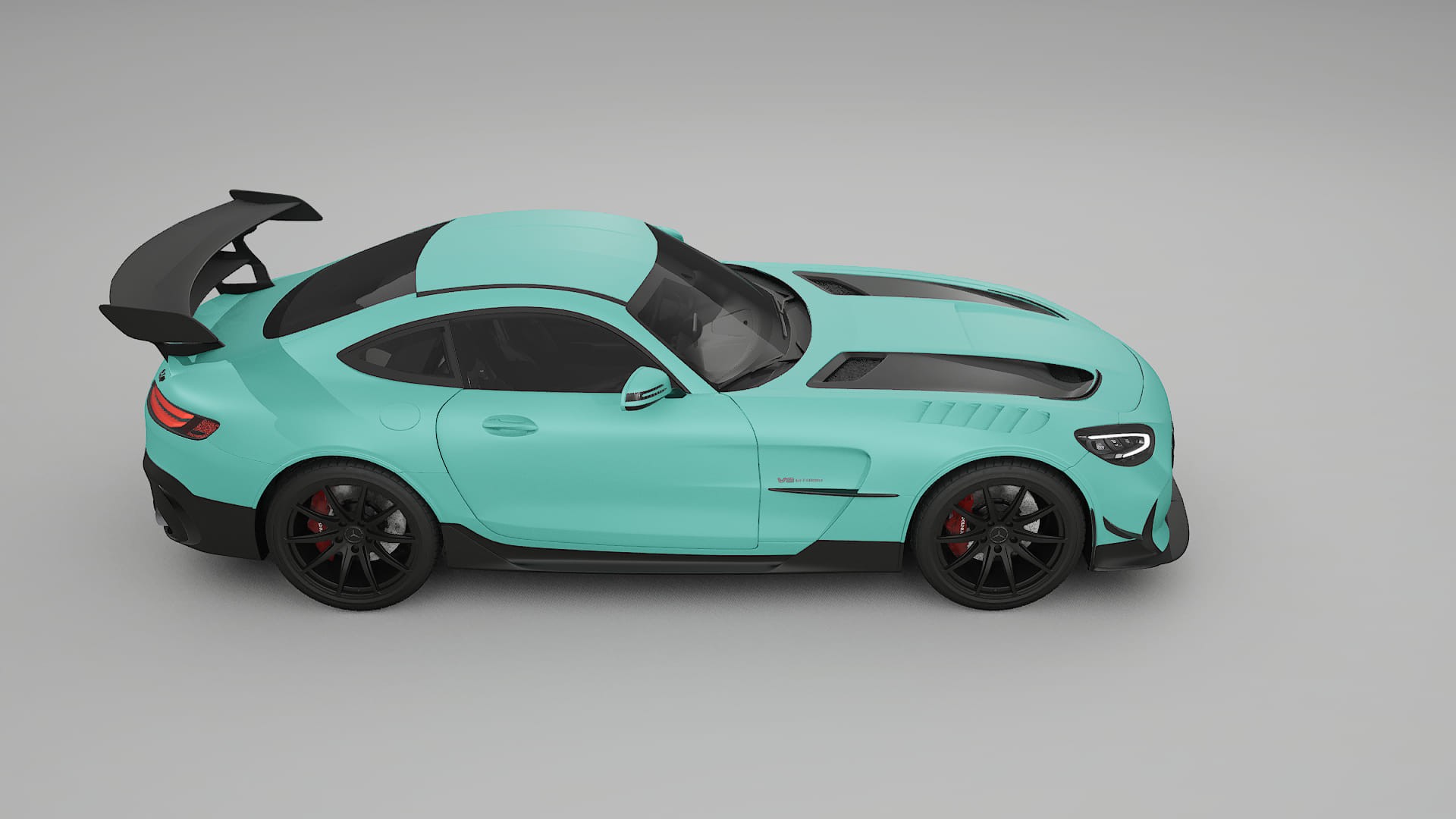 Mercedes AMG GT Black Series C192 Coupe Film de Protecție pentru Vopsea TPU | FROST PPF cu Schimbare de Culoare – Kit Complet