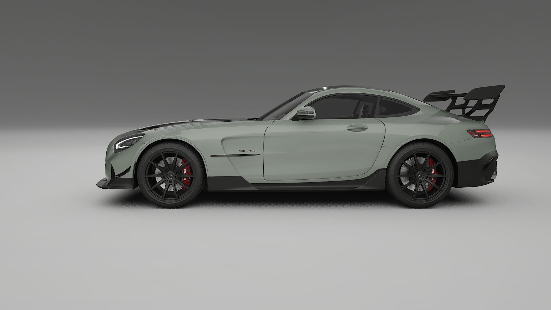 Mercedes AMG GT Black Series C192 Coupe Film de Protecție pentru Vopsea TPU | SLATE PPF cu Schimbare de Culoare – Kit Complet