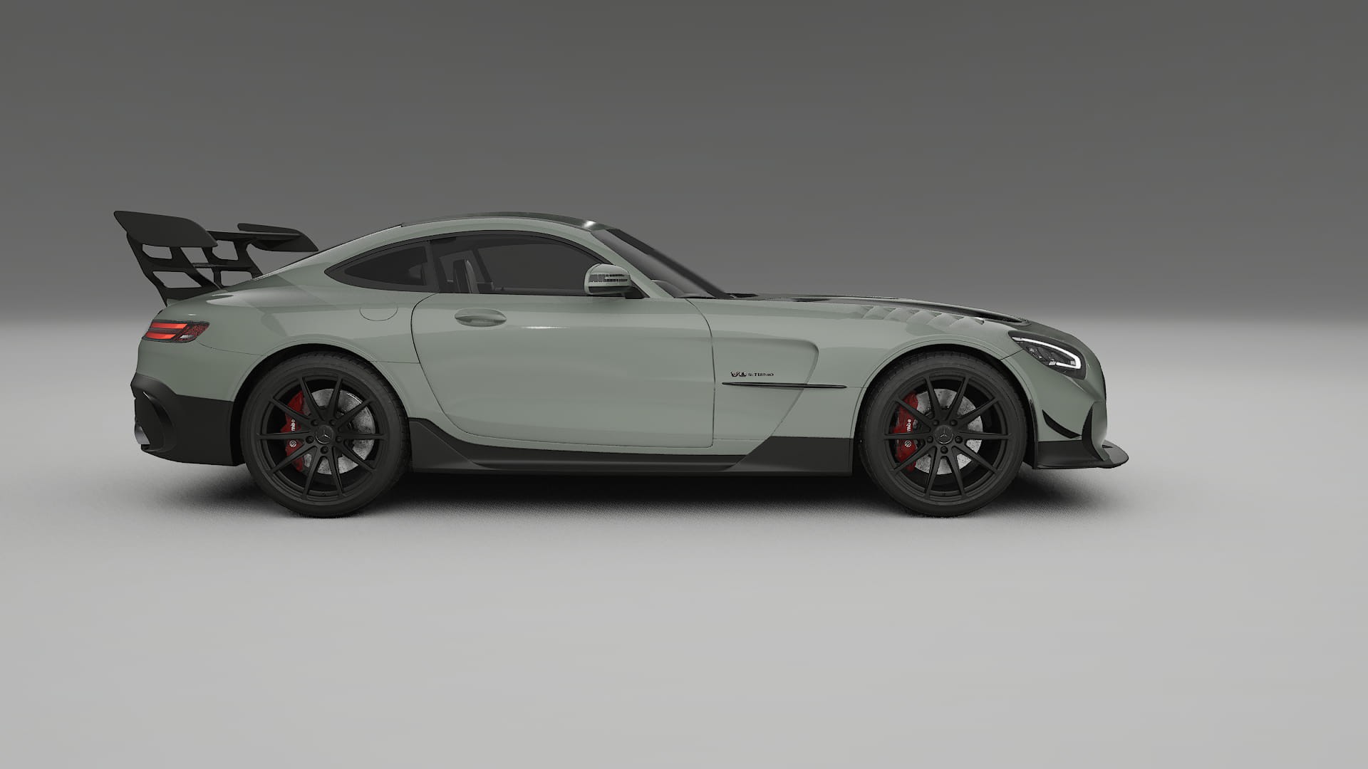 Mercedes AMG GT Black Series C192 Coupe Film de Protecție pentru Vopsea TPU | SLATE PPF cu Schimbare de Culoare – Kit Complet