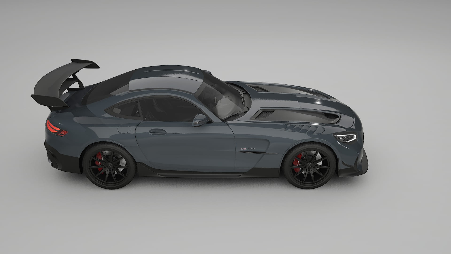 Mercedes AMG GT Black Series C192 Coupe Film de Protecție pentru Vopsea TPU | GRANITE PPF cu Schimbare de Culoare – Kit Compl