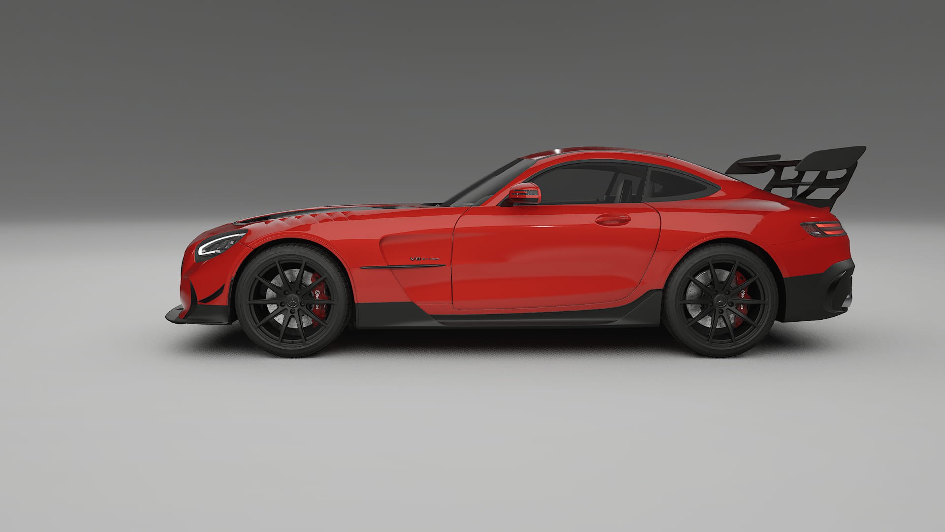 Mercedes AMG GT Black Series C192 Coupe Film de Protecție pentru Vopsea TPU | BLAZE PPF cu Schimbare de Culoare – Kit Complet