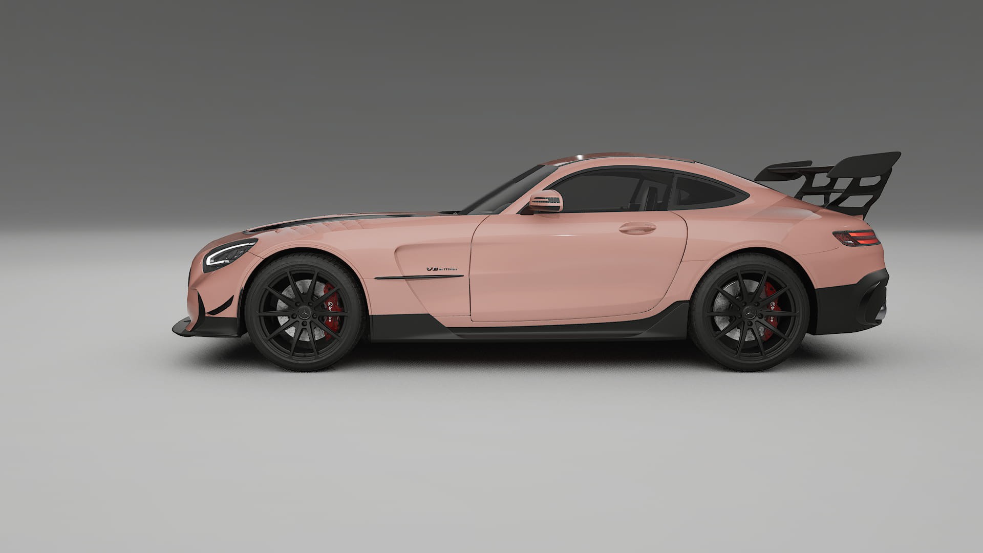 Mercedes AMG GT Black Series C192 Coupe Film de Protecție pentru Vopsea TPU | BLUSH PPF cu Schimbare de Culoare – Kit Complet