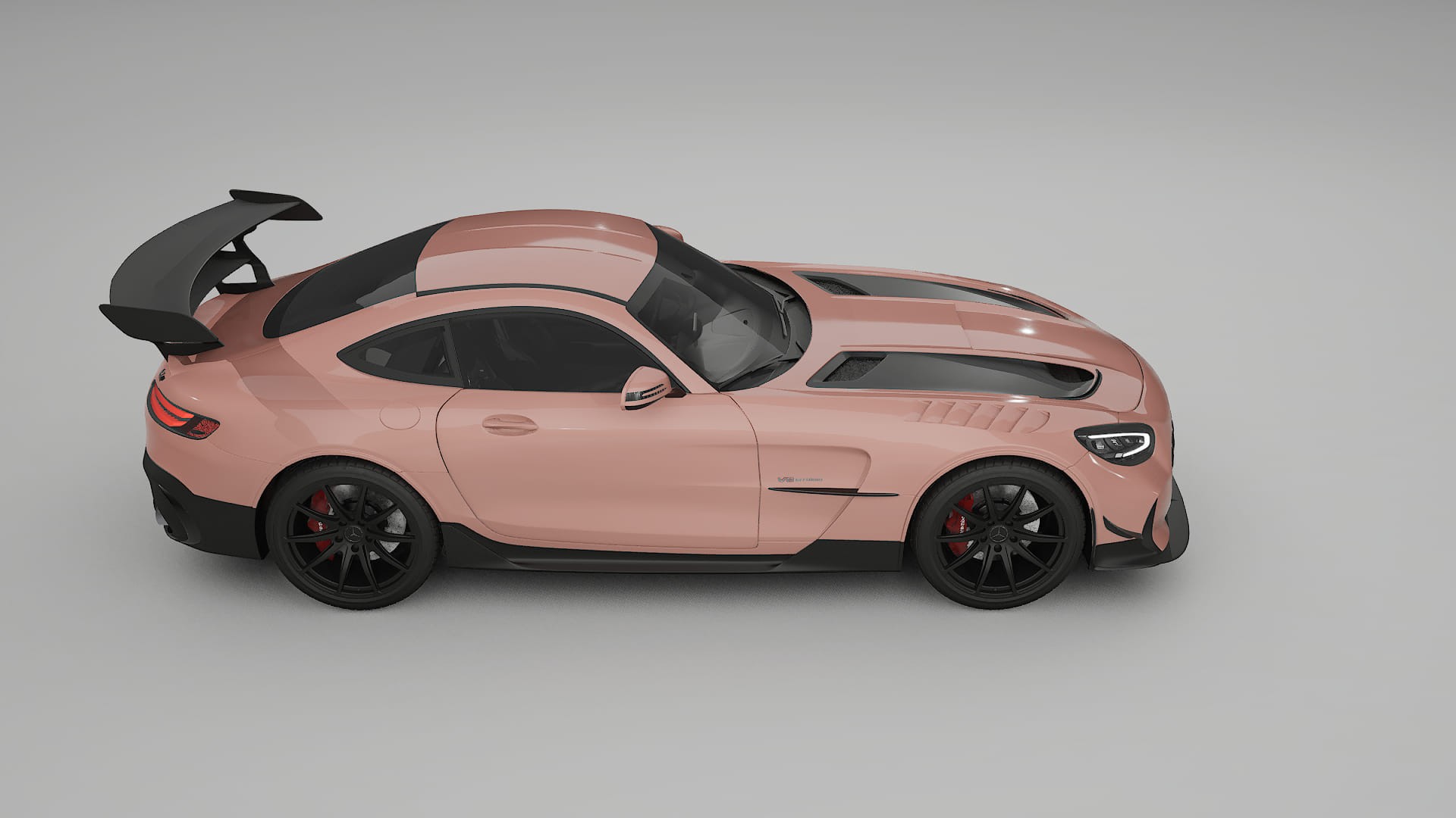 Mercedes AMG GT Black Series C192 Coupe Film de Protecție pentru Vopsea TPU | BLUSH PPF cu Schimbare de Culoare – Kit Complet