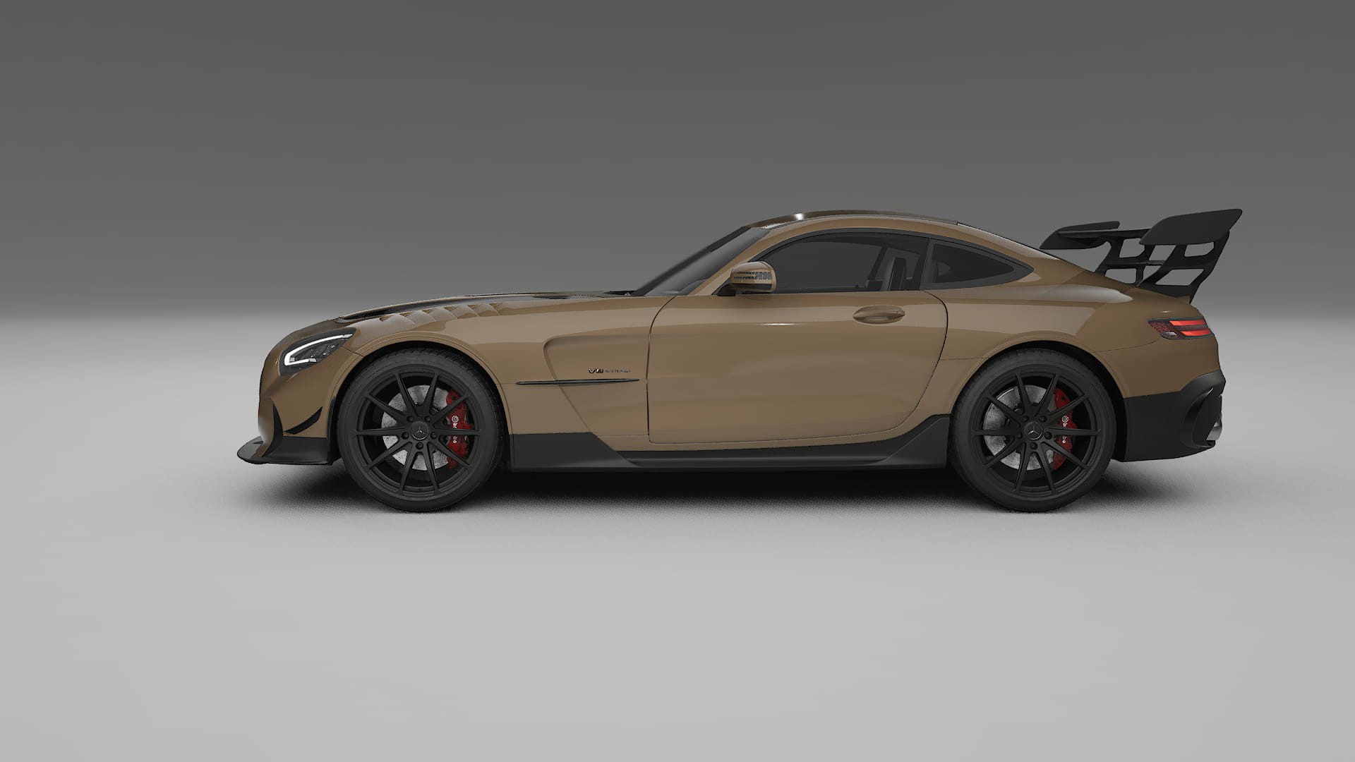 Mercedes AMG GT Black Series C192 Coupe Film de Protecție pentru Vopsea TPU | SAHARA PPF cu Schimbare de Culoare – Kit Comple