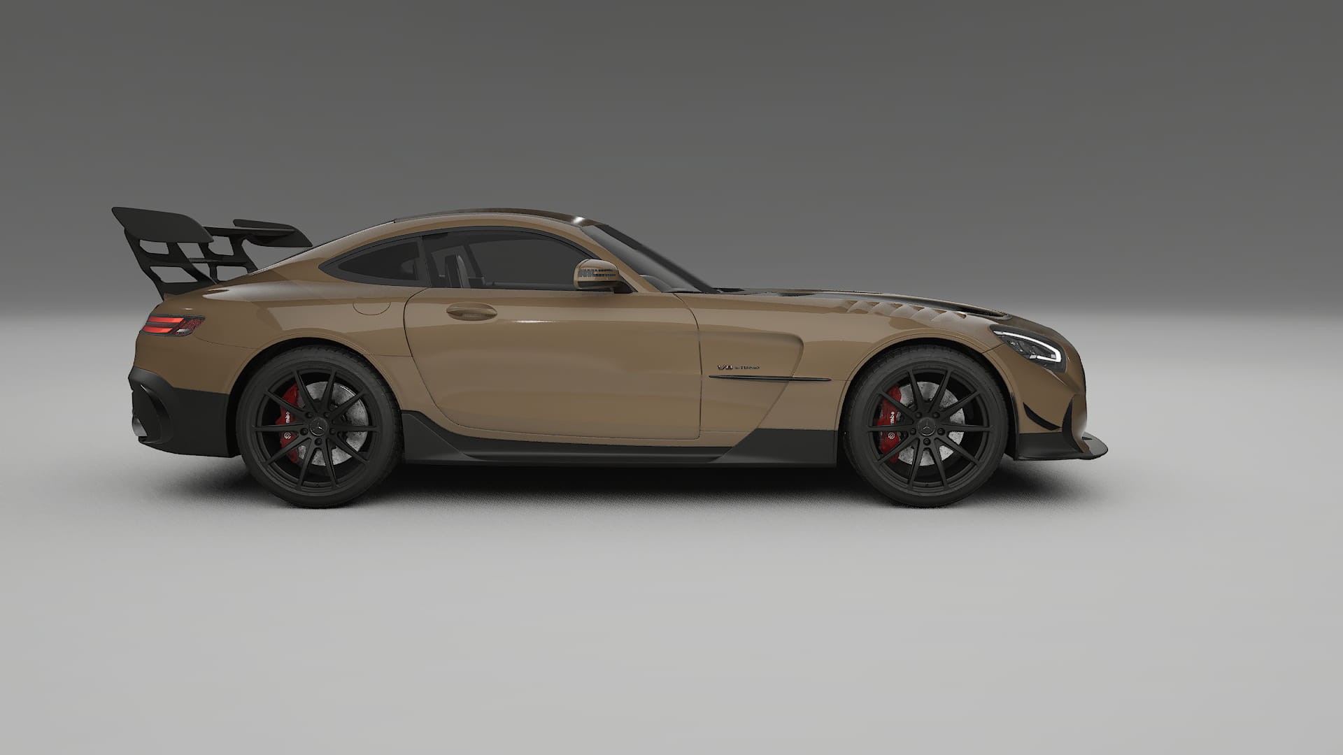Mercedes AMG GT Black Series C192 Coupe Film de Protecție pentru Vopsea TPU | SAHARA PPF cu Schimbare de Culoare – Kit Comple