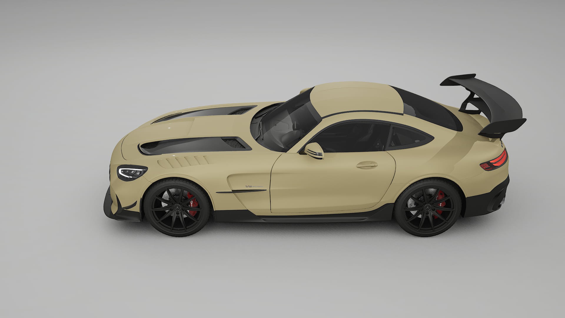 Mercedes AMG GT Black Series C192 Coupe Film de Protecție pentru Vopsea TPU | SAND PPF cu Schimbare de Culoare – Kit Complet 