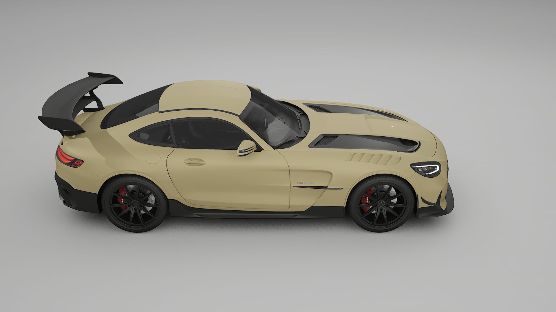 Mercedes AMG GT Black Series C192 Coupe Film de Protecție pentru Vopsea TPU | SAND PPF cu Schimbare de Culoare – Kit Complet 