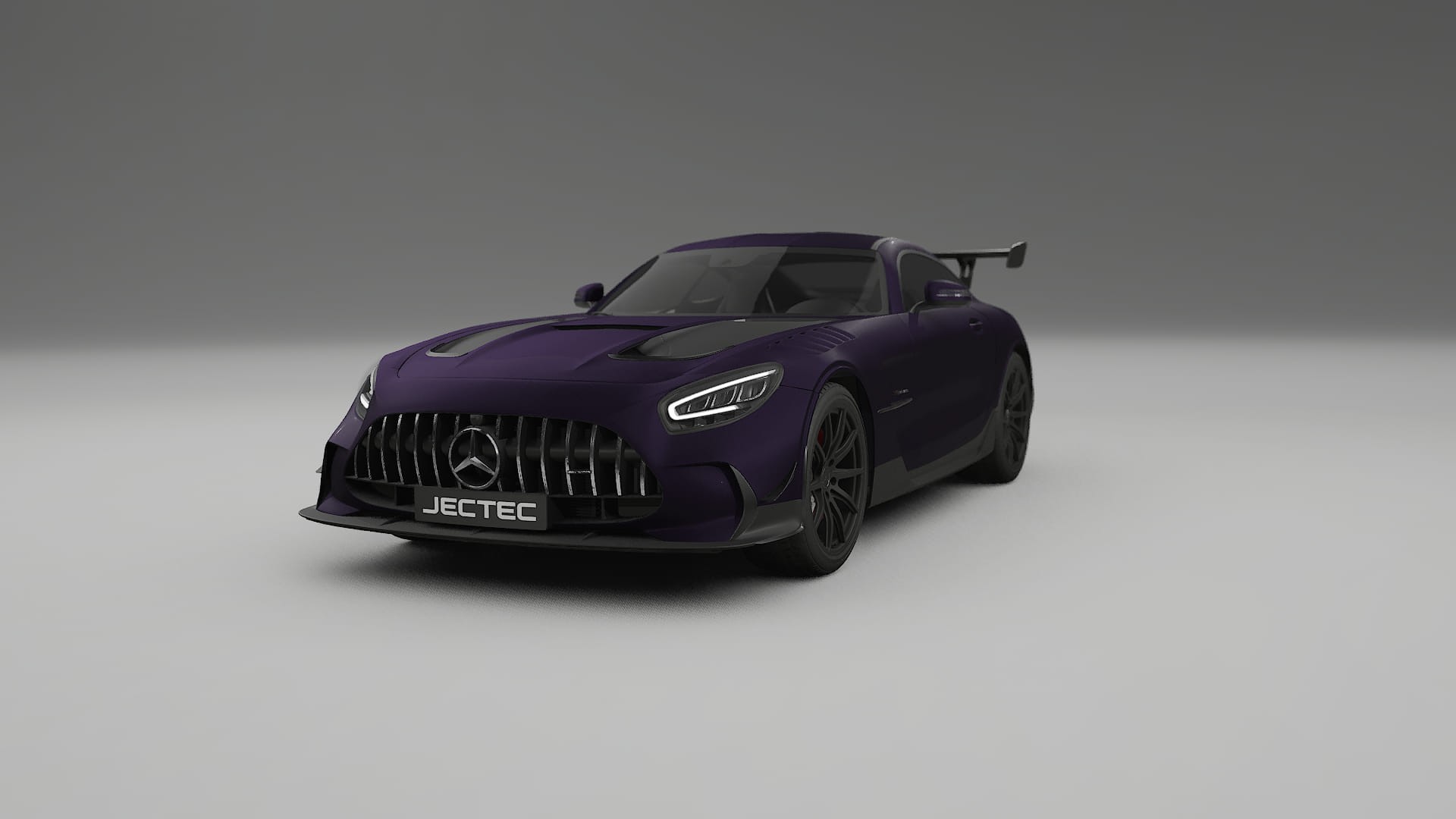 Mercedes AMG GT Black Series C192 Coupe Film de Protecție pentru Vopsea TPU | VIOLET PPF cu Schimbare de Culoare – Kit Comple