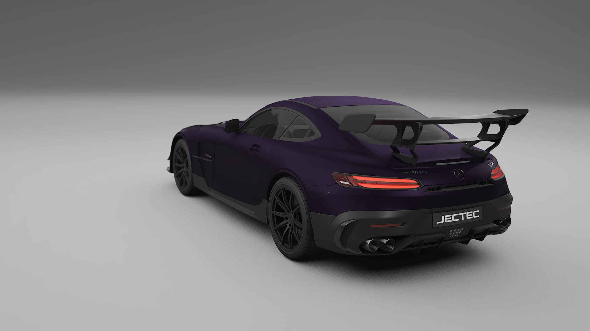 Mercedes AMG GT Black Series C192 Coupe Film de Protecție pentru Vopsea TPU | VIOLET PPF cu Schimbare de Culoare – Kit Comple