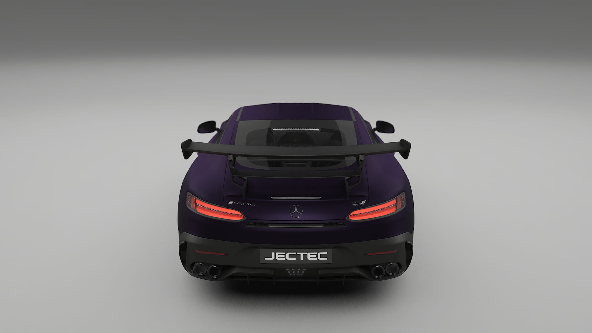 Mercedes AMG GT Black Series C192 Coupe Film de Protecție pentru Vopsea TPU | VIOLET PPF cu Schimbare de Culoare – Kit Comple