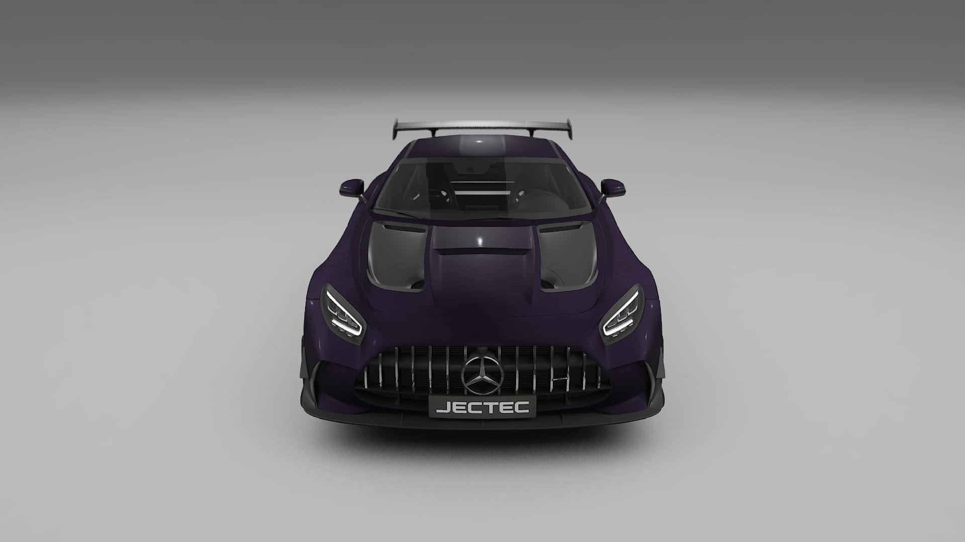 Mercedes AMG GT Black Series C192 Coupe Film de Protecție pentru Vopsea TPU | VIOLET PPF cu Schimbare de Culoare – Kit Comple