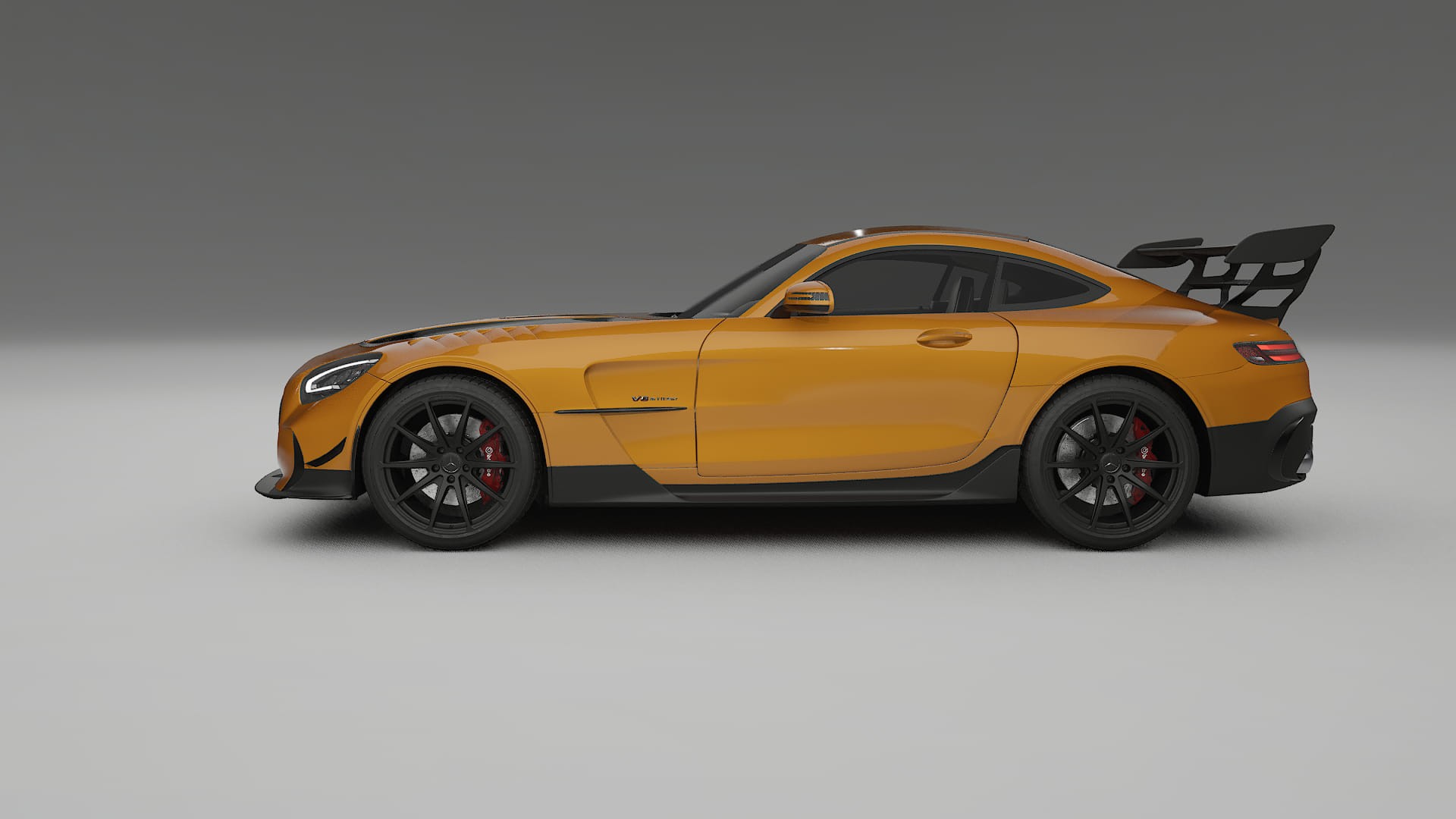 Mercedes AMG GT Black Series C192 Coupe Film de Protecție pentru Vopsea TPU | DAISY PPF cu Schimbare de Culoare – Kit Complet
