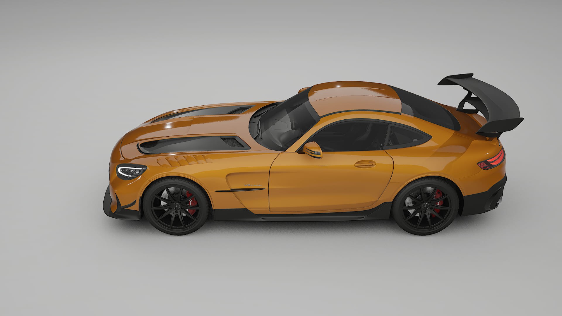 Mercedes AMG GT Black Series C192 Coupe Film de Protecție pentru Vopsea TPU | DAISY PPF cu Schimbare de Culoare – Kit Complet