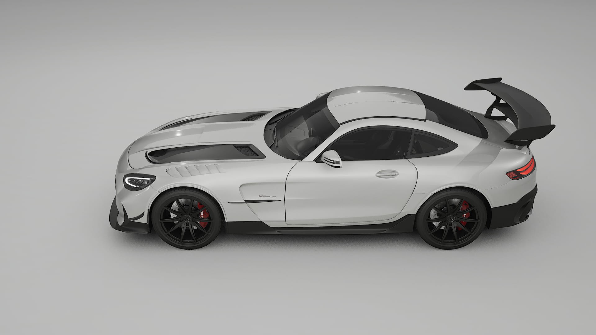 Mercedes AMG GT Black Series C192 Coupe Film de Protecție pentru Vopsea TPU | PEARL PPF cu Schimbare de Culoare – Kit Complet