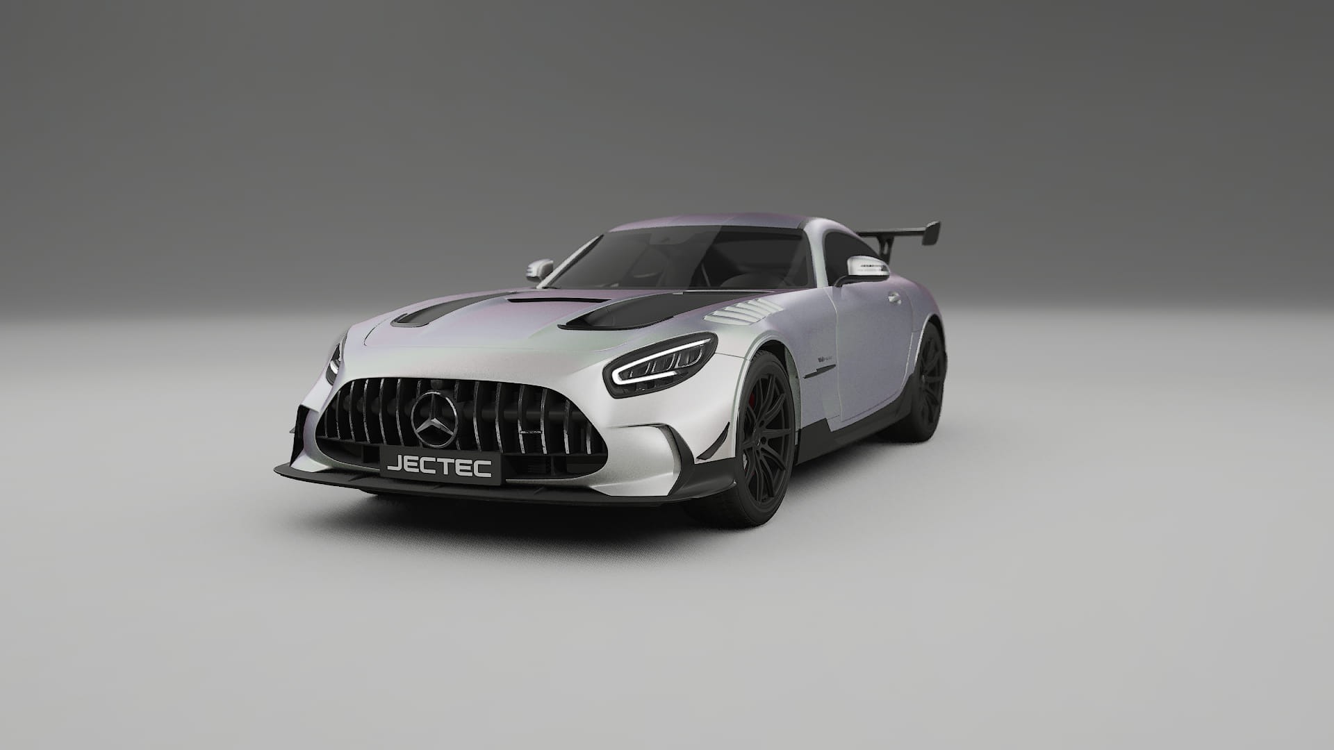 Mercedes AMG GT Black Series C192 Coupe Film de Protecție pentru Vopsea TPU | NEBULA PPF cu Schimbare de Culoare – Kit Comple