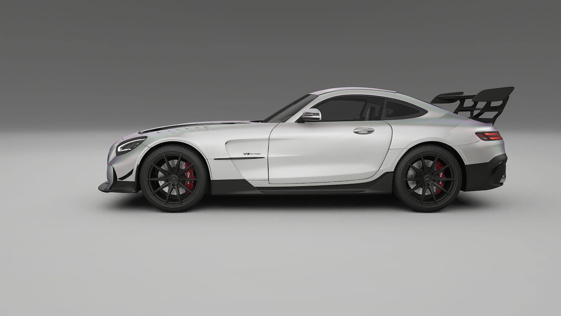 Mercedes AMG GT Black Series C192 Coupe Film de Protecție pentru Vopsea TPU | NEBULA PPF cu Schimbare de Culoare – Kit Comple