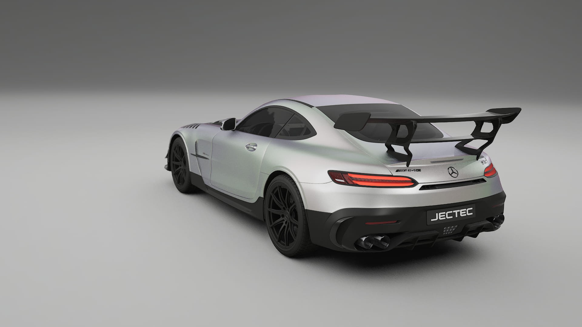 Mercedes AMG GT Black Series C192 Coupe Film de Protecție pentru Vopsea TPU | NEBULA PPF cu Schimbare de Culoare – Kit Comple