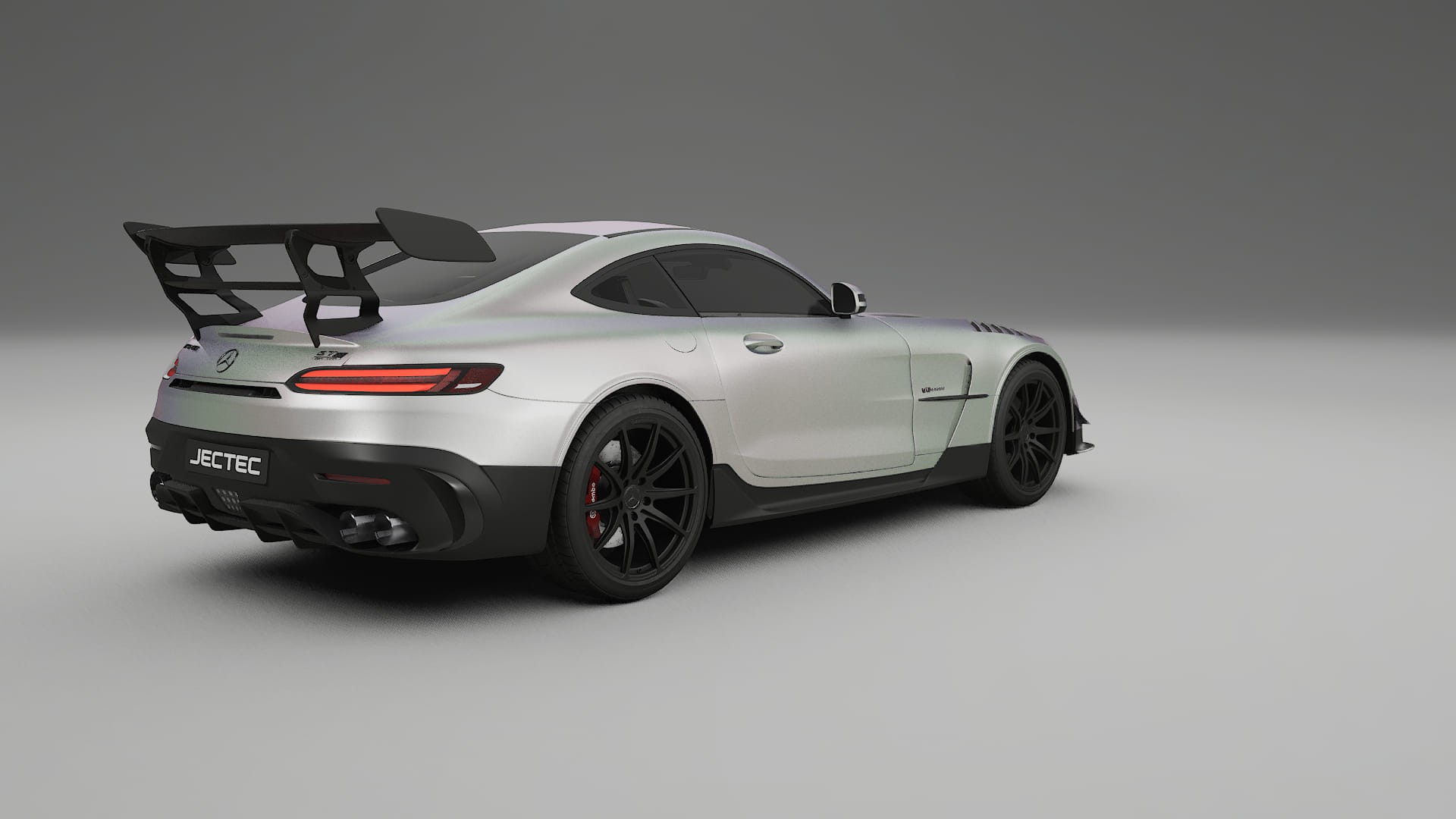 Mercedes AMG GT Black Series C192 Coupe Film de Protecție pentru Vopsea TPU | NEBULA PPF cu Schimbare de Culoare – Kit Comple