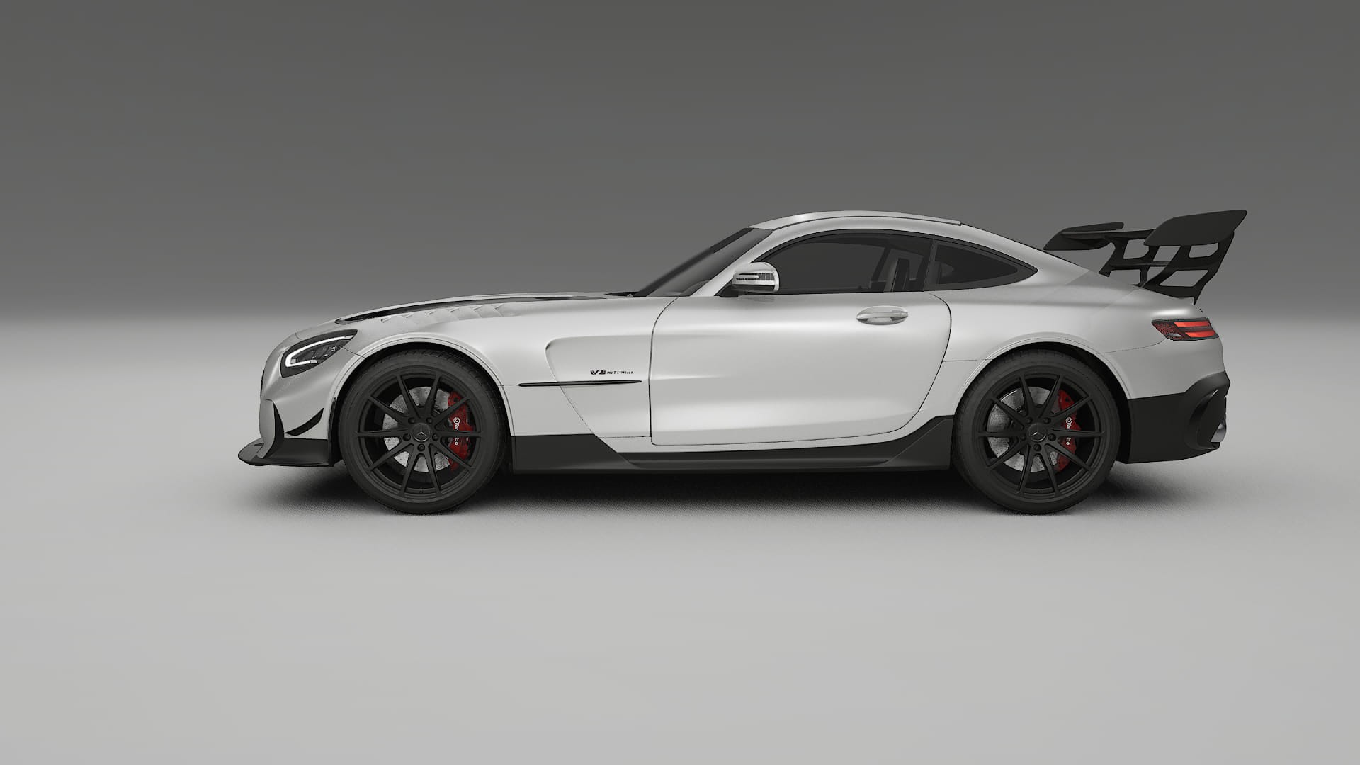 Mercedes AMG GT Black Series C192 Coupe Film de Protecție pentru Vopsea TPU | OPAL PPF cu Schimbare de Culoare – Kit Complet 