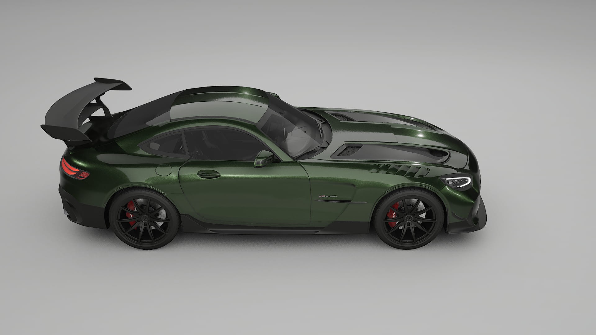 Mercedes AMG GT Black Series C192 Coupe Film de Protecție pentru Vopsea TPU | LAGOON PPF cu Schimbare de Culoare – Kit Comple