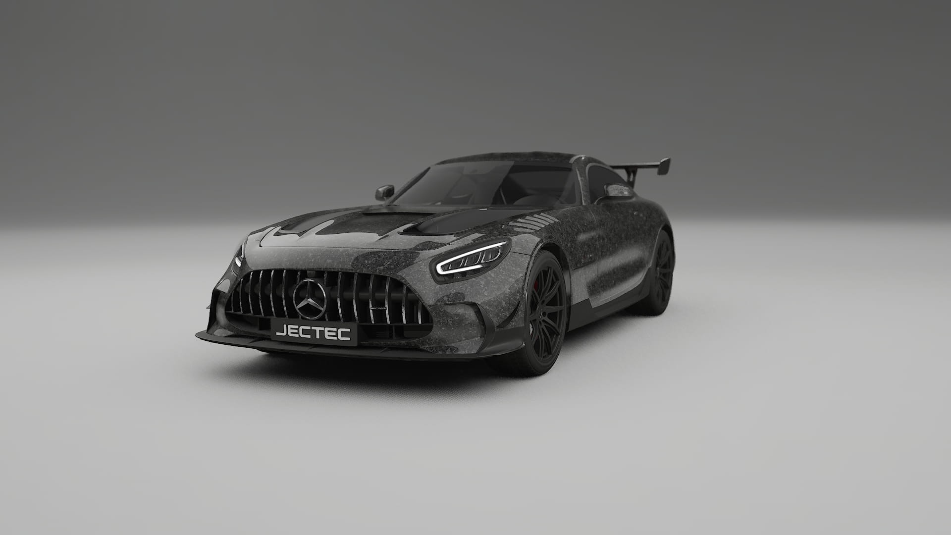 Mercedes AMG GT Black Series C192 Coupe Film de Protecție pentru Vopsea TPU | FORGED S PPF cu Schimbare de Culoare – Kit Comp